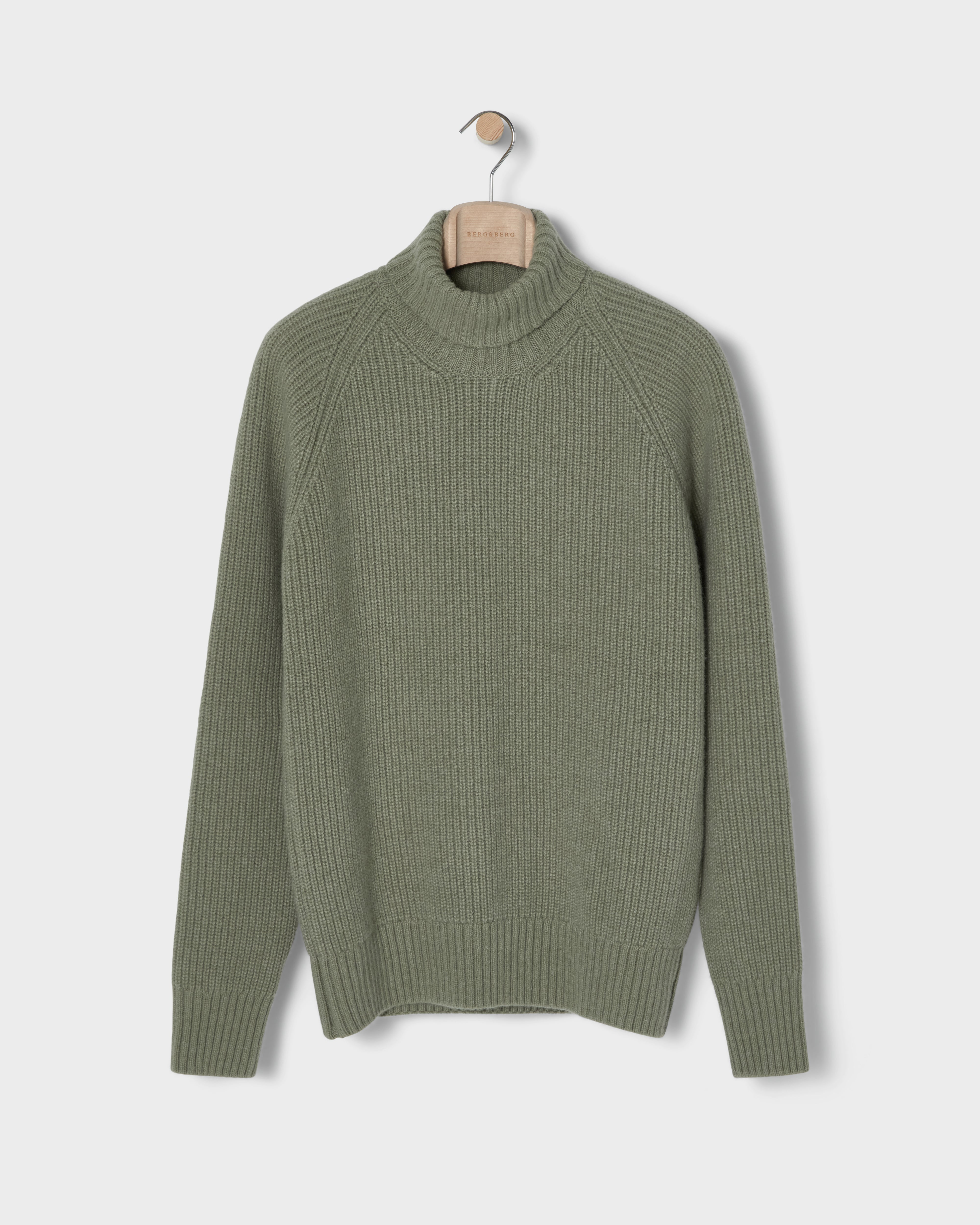 Bernhard Roll Neck Sweater - Pistachio – Berg & Berg