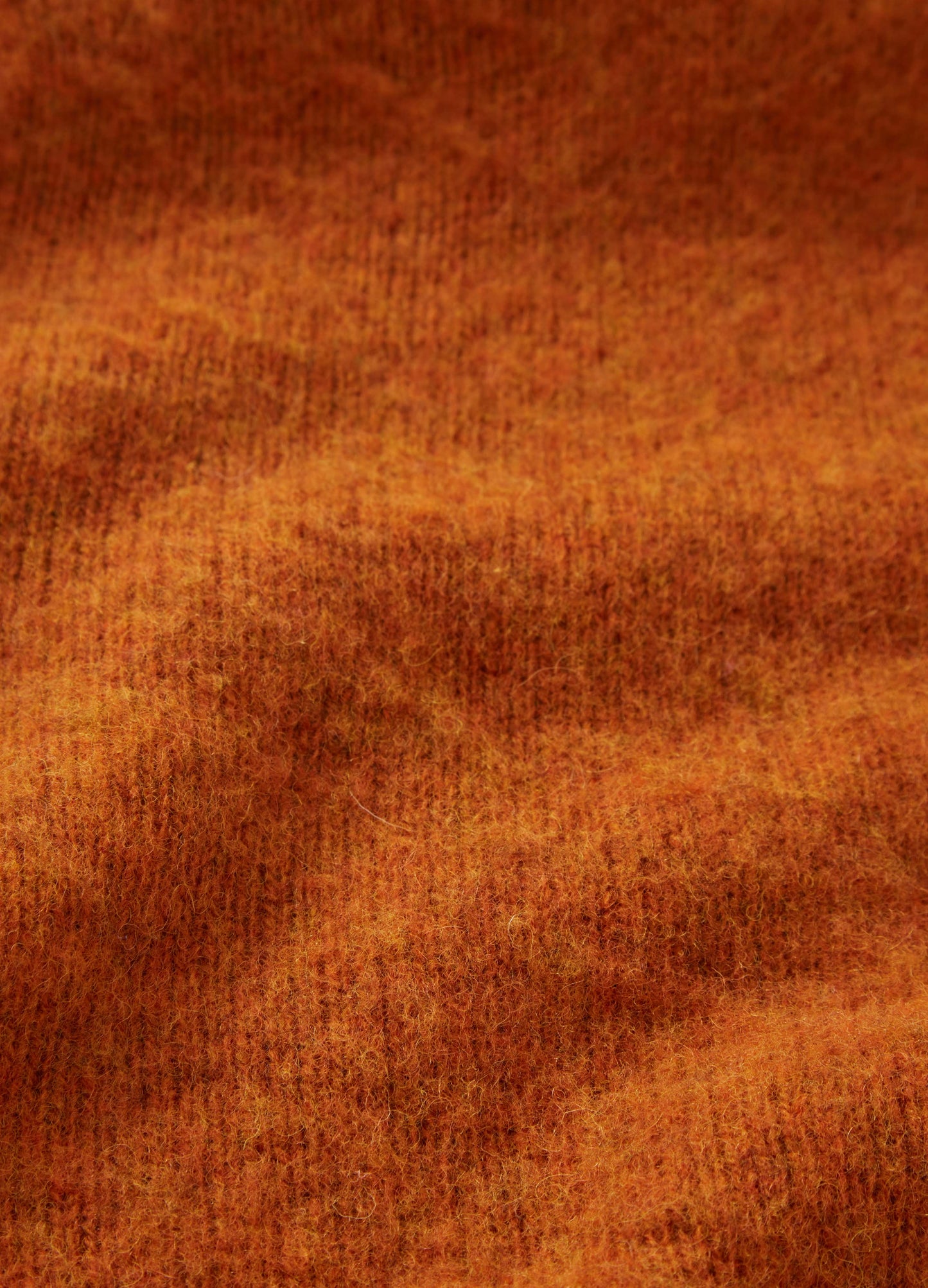 Bosse Shaggy Roll Neck - Rust bergbergstore