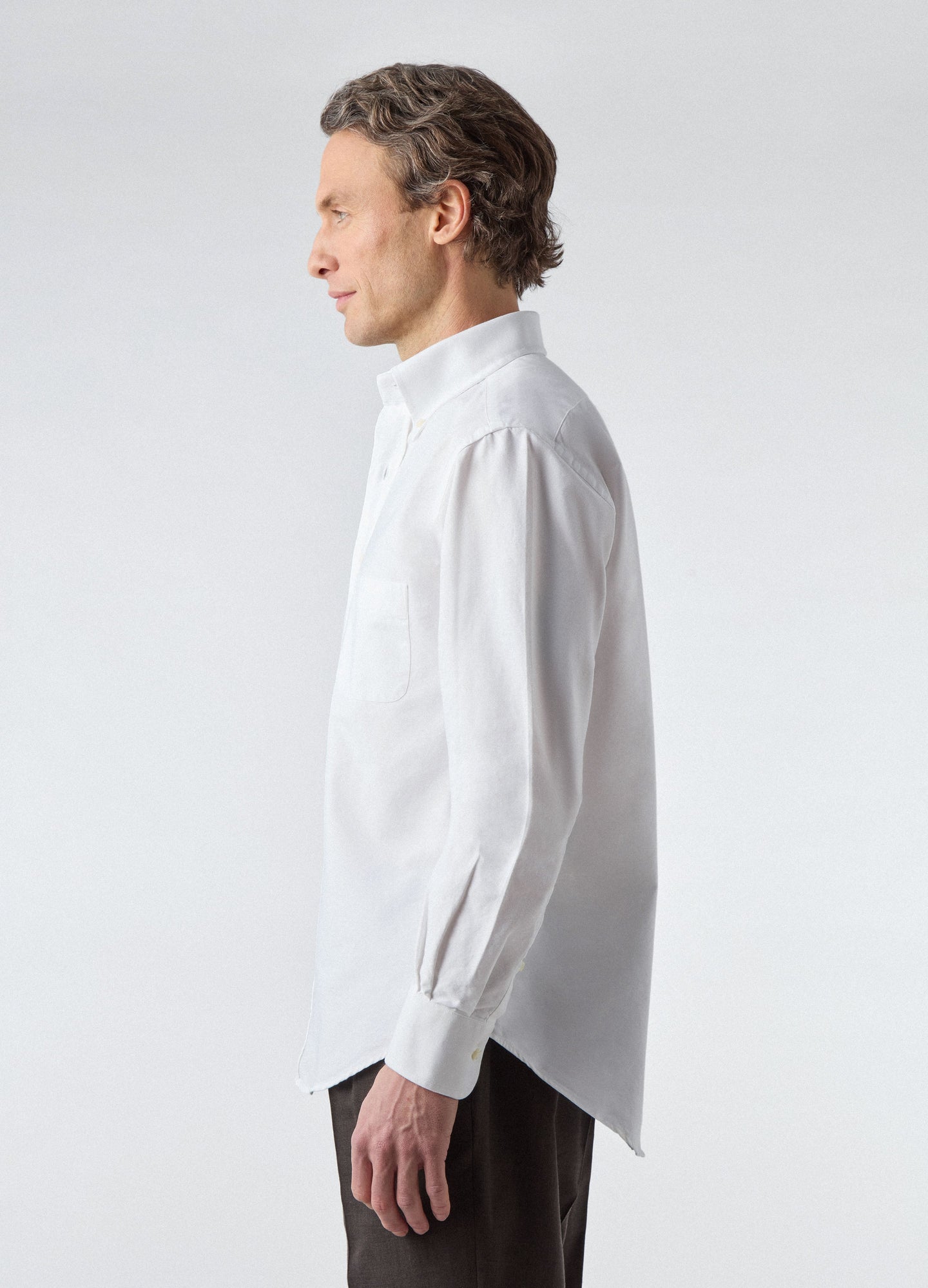 Ferdinand Oxford Button Down Shirt - White Berg & Berg