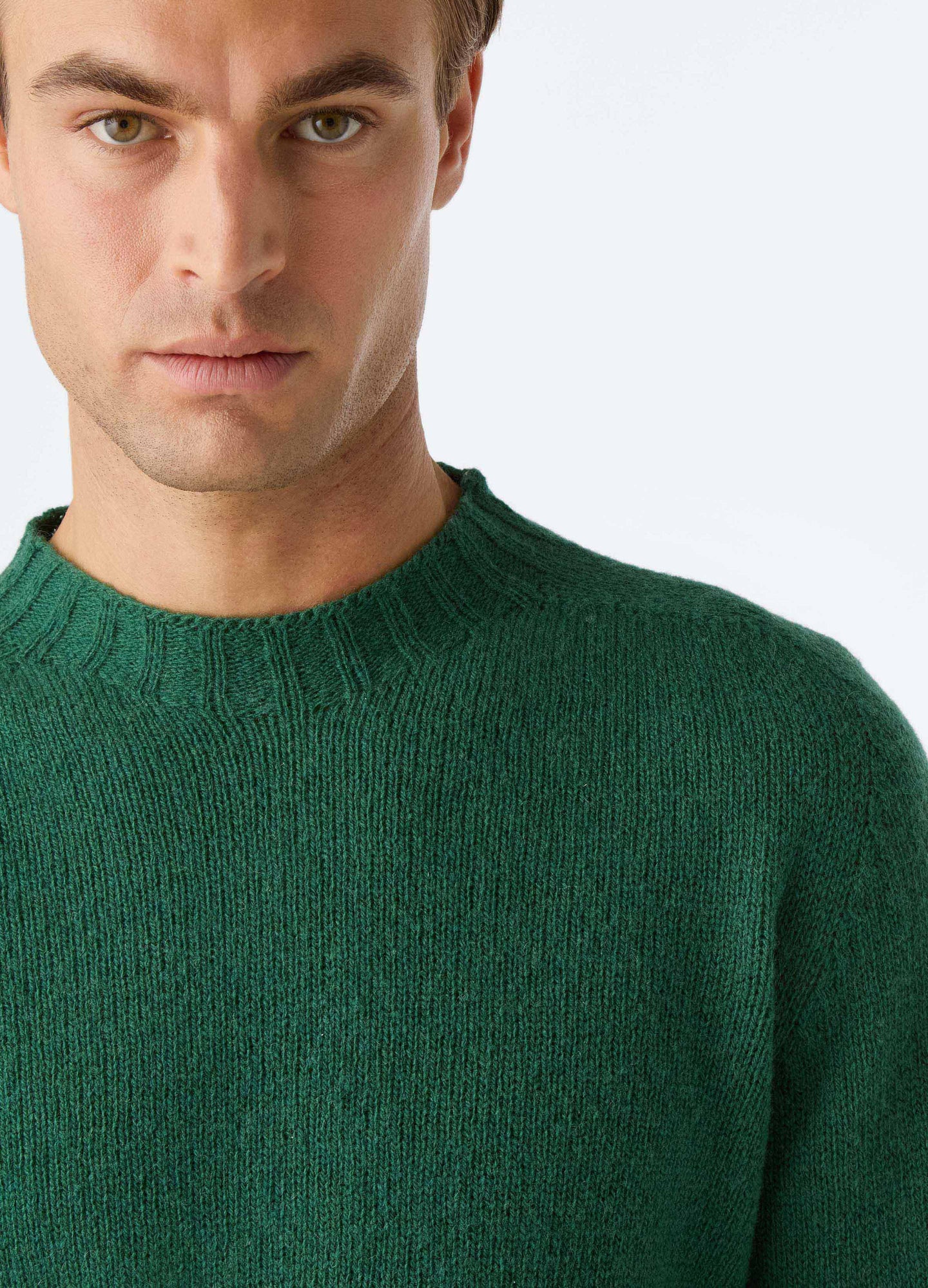 Birger Brushed Crewneck - Green