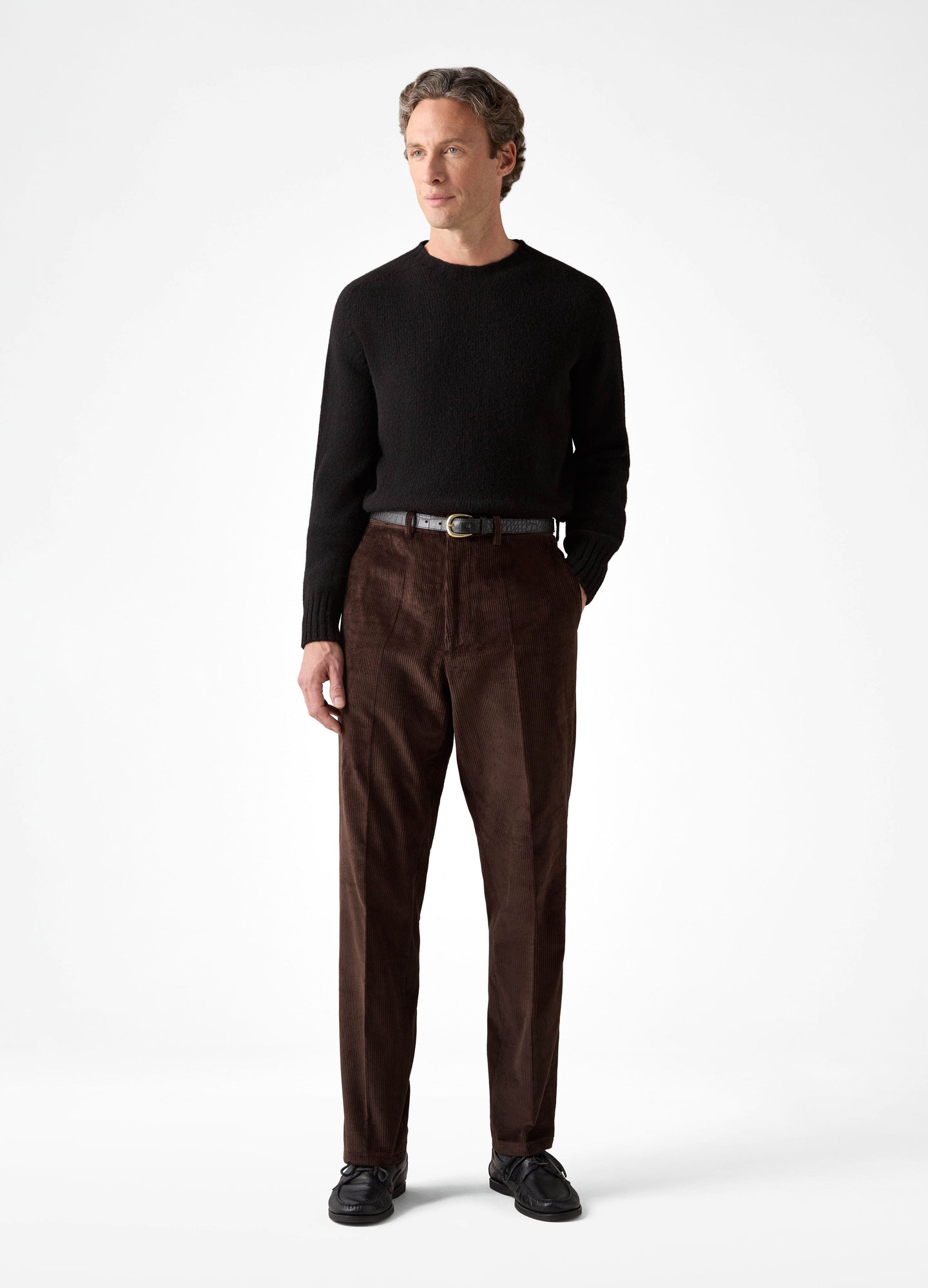 Alfie Corduroy Trousers - Brown