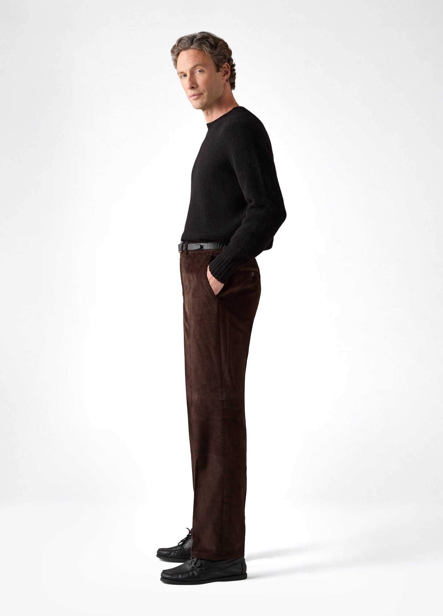 Alfie Corduroy Trousers - Brown