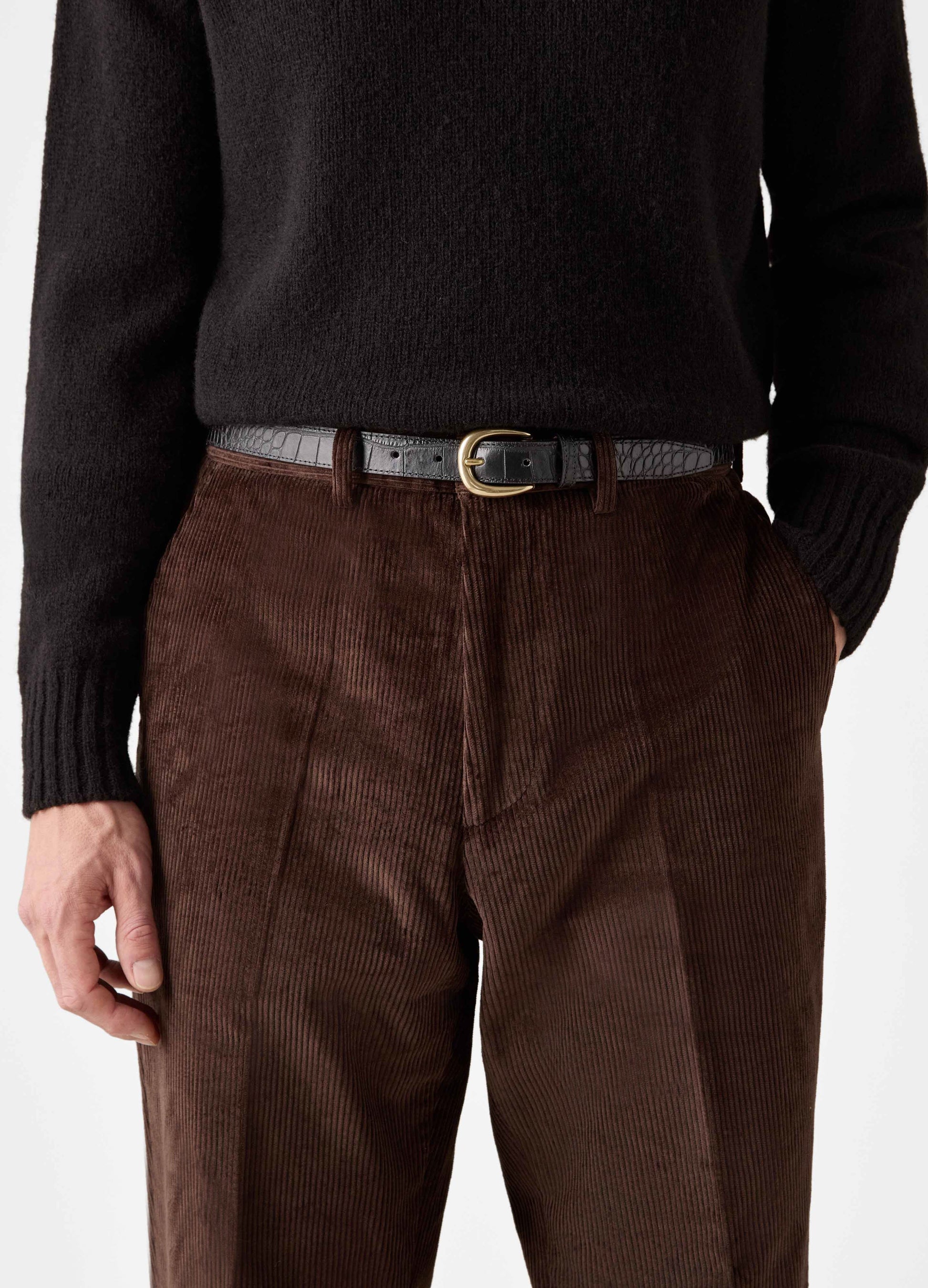 Alfie Corduroy Trousers - Brown Berg & Berg