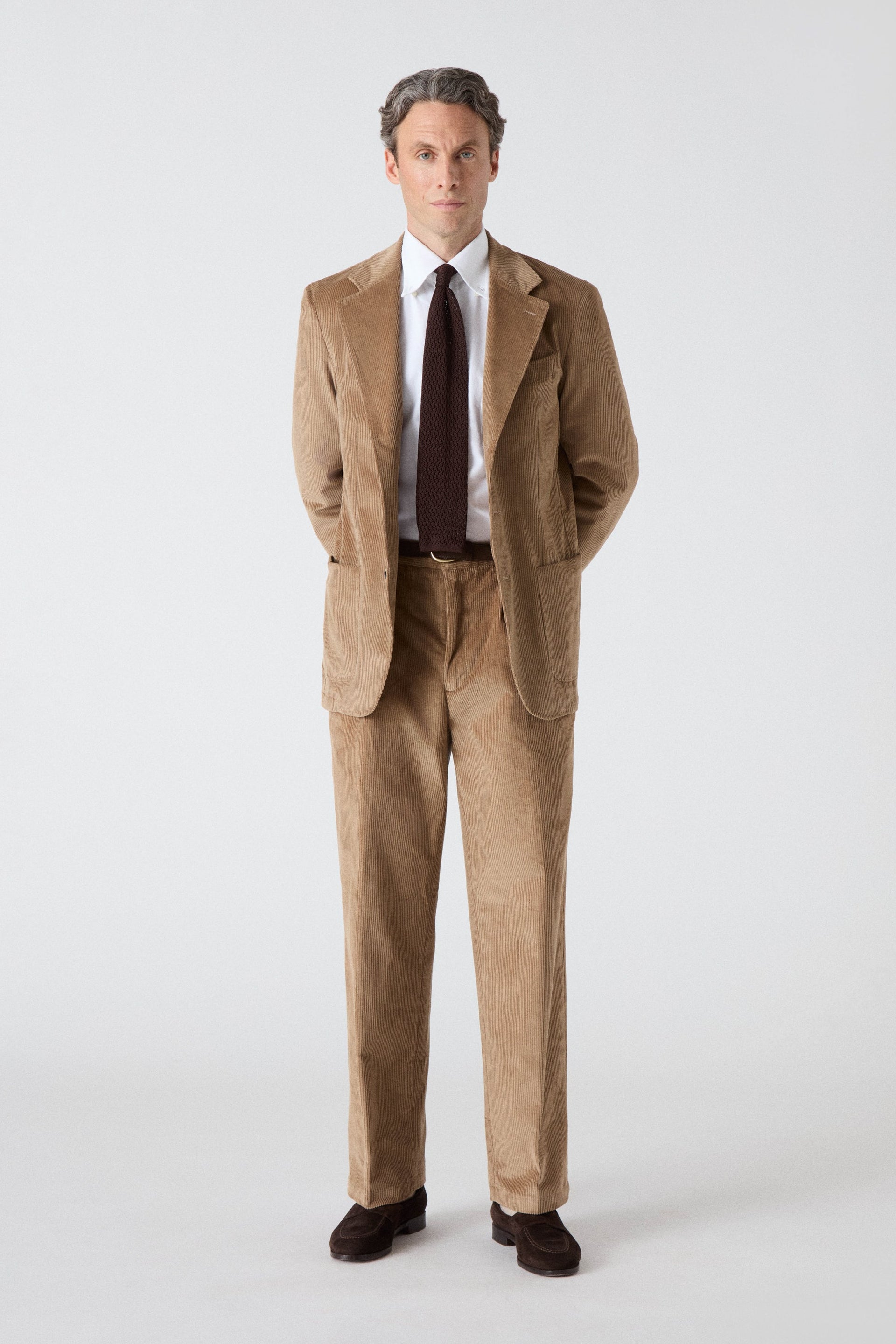 Dante Unlined Corduroy Jacket - Fawn Berg & Berg