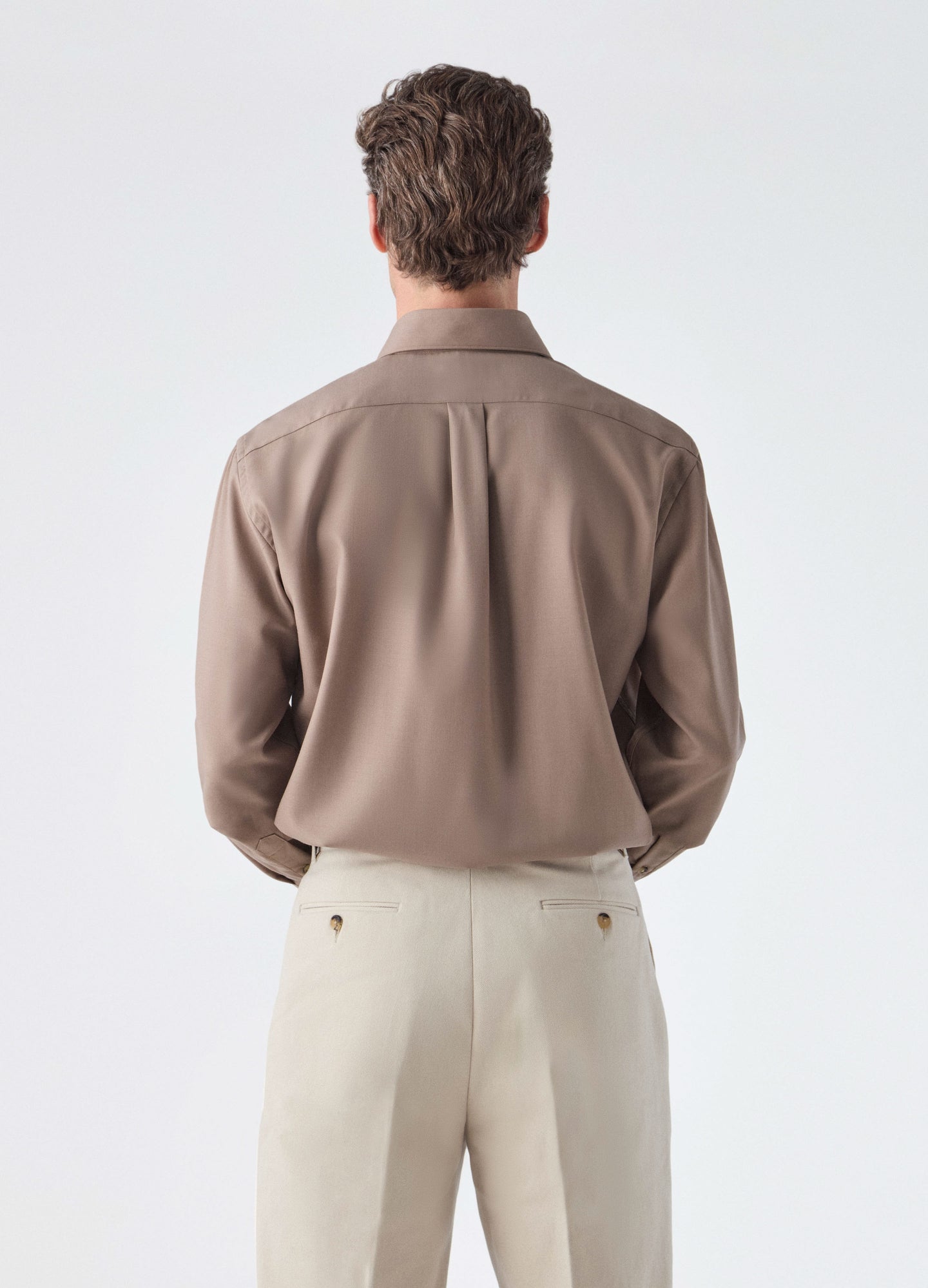 Francois Wool Shirt - Sand