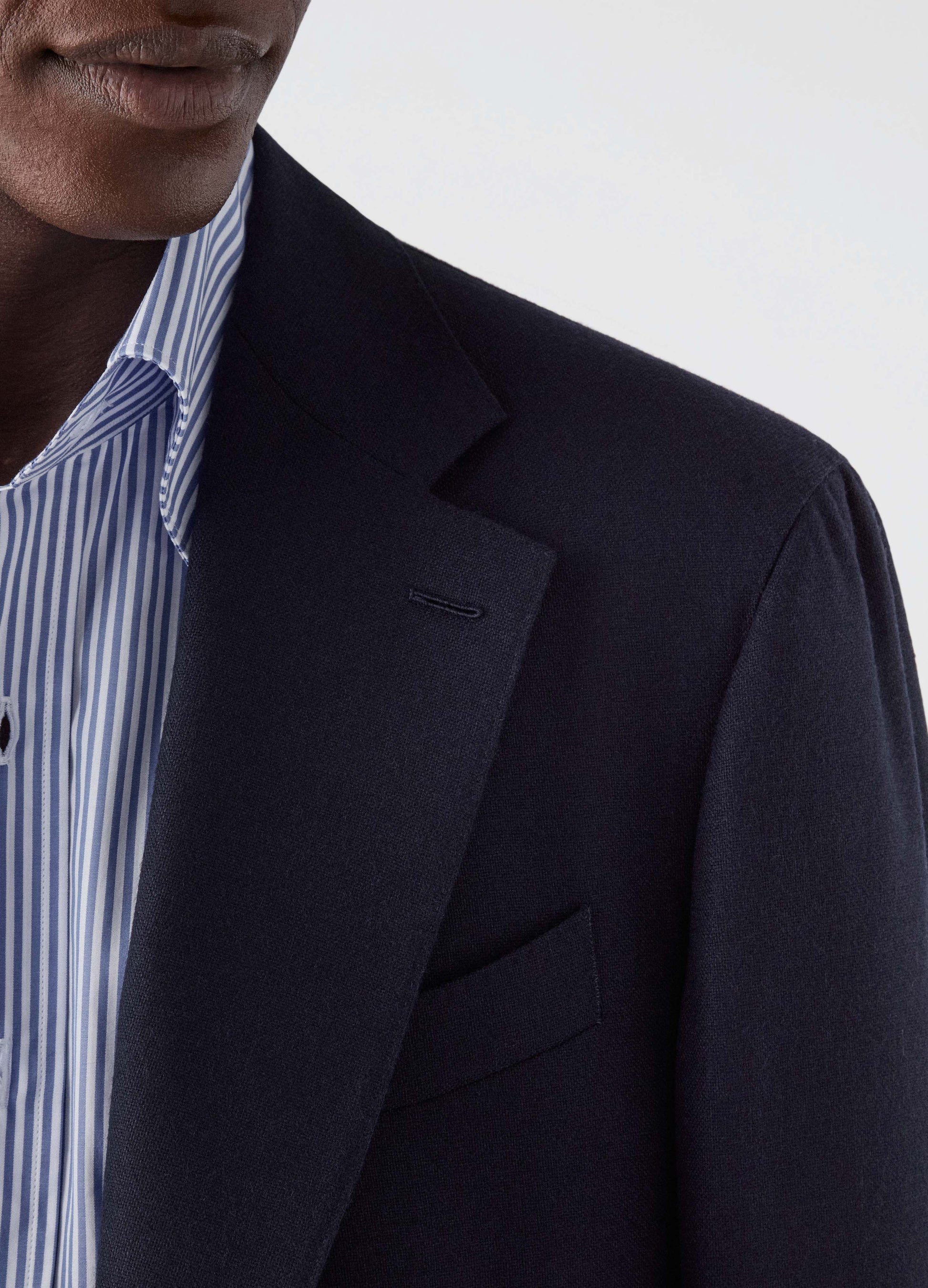 Don Winter High Twist Suit Jacket - Navy Berg & Berg