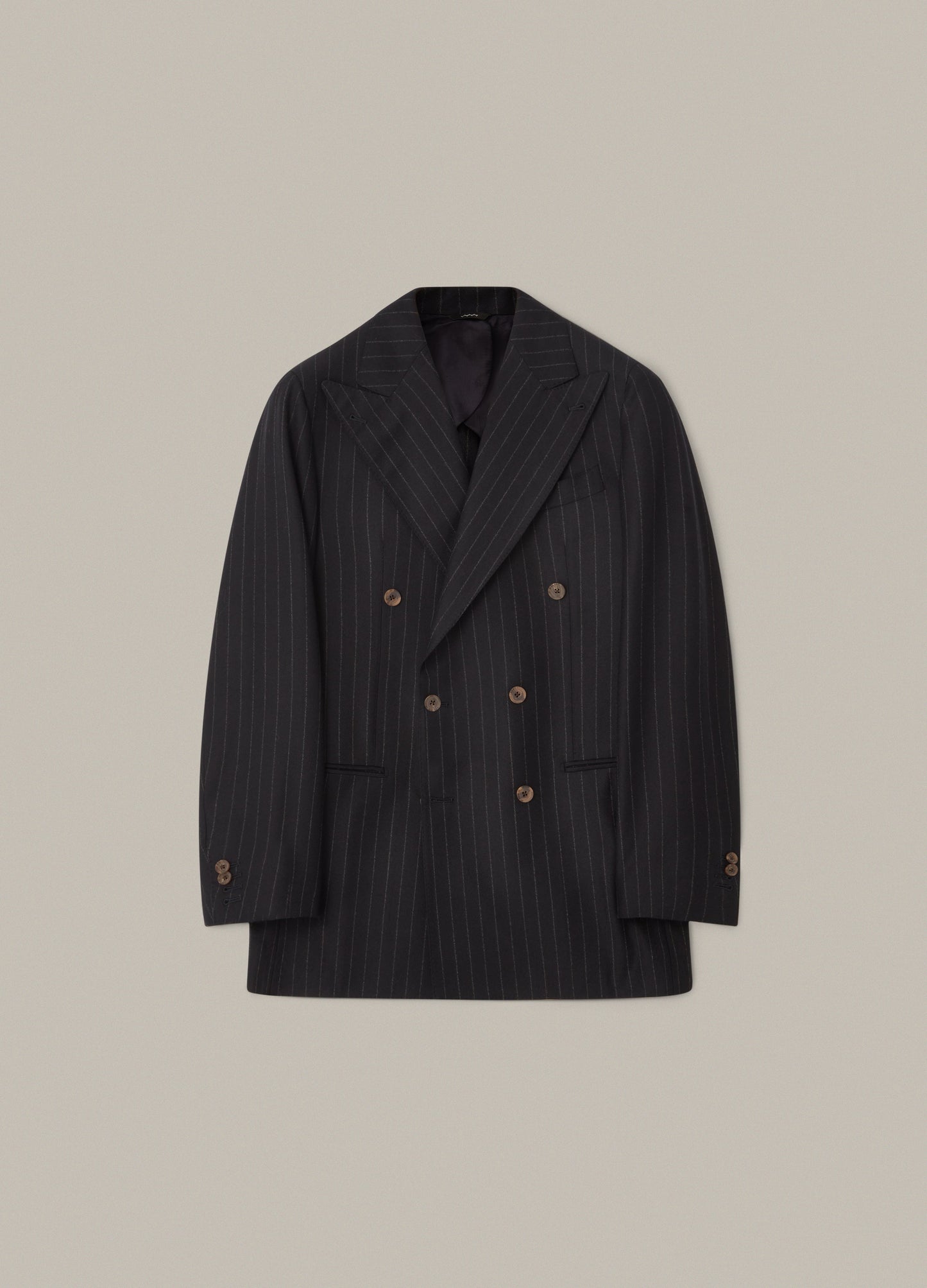 Dylan DB Chalk Stripe Blazer - Navy Berg & Berg