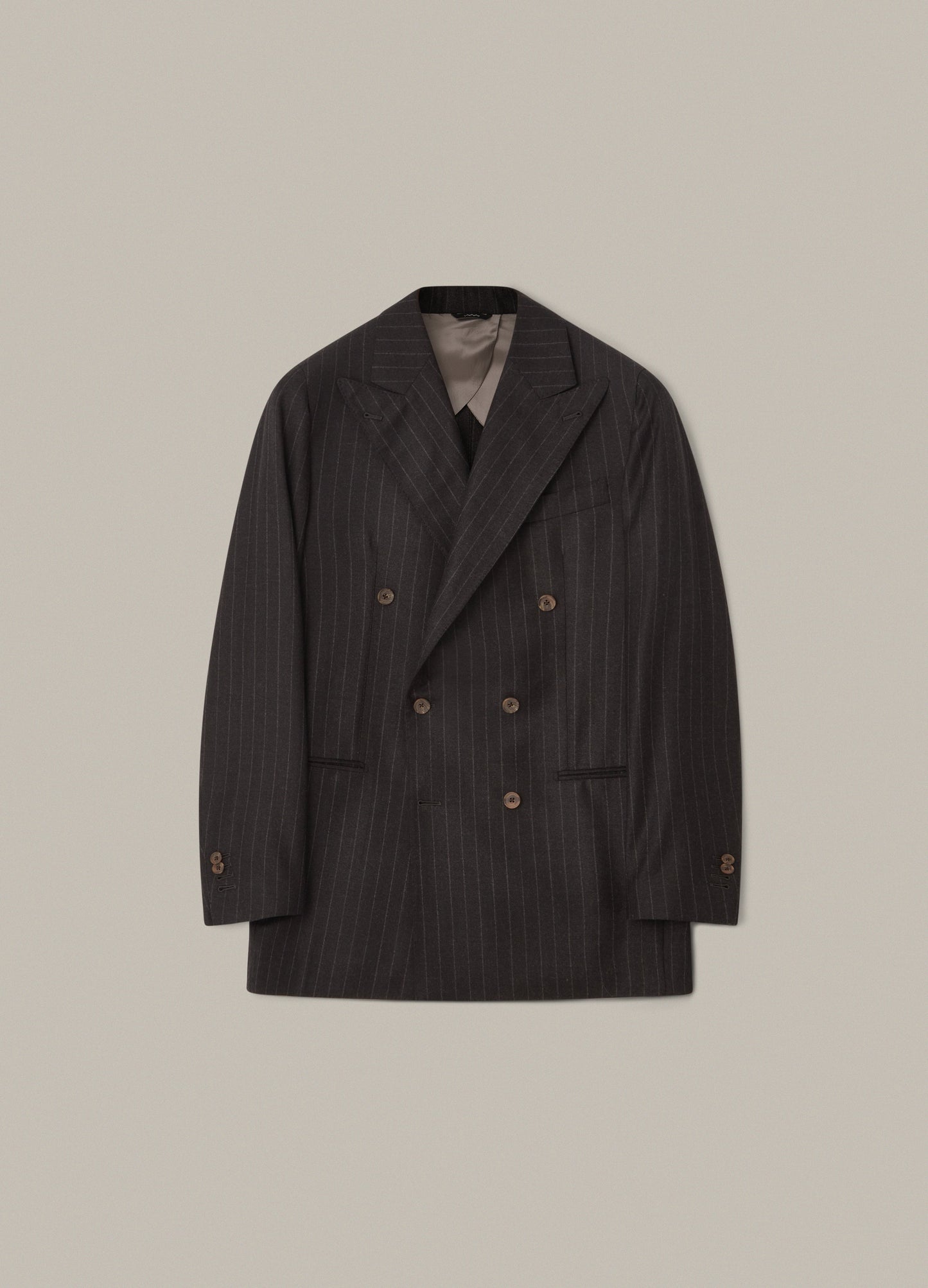 Dylan DB Chalk Stripe Blazer - Charcoal Berg & Berg
