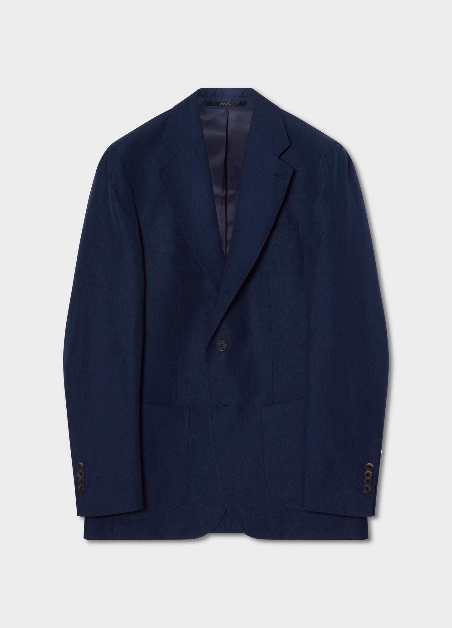 Don Sport Wool/Linen Suit Jacket - Navy | Berg & Berg