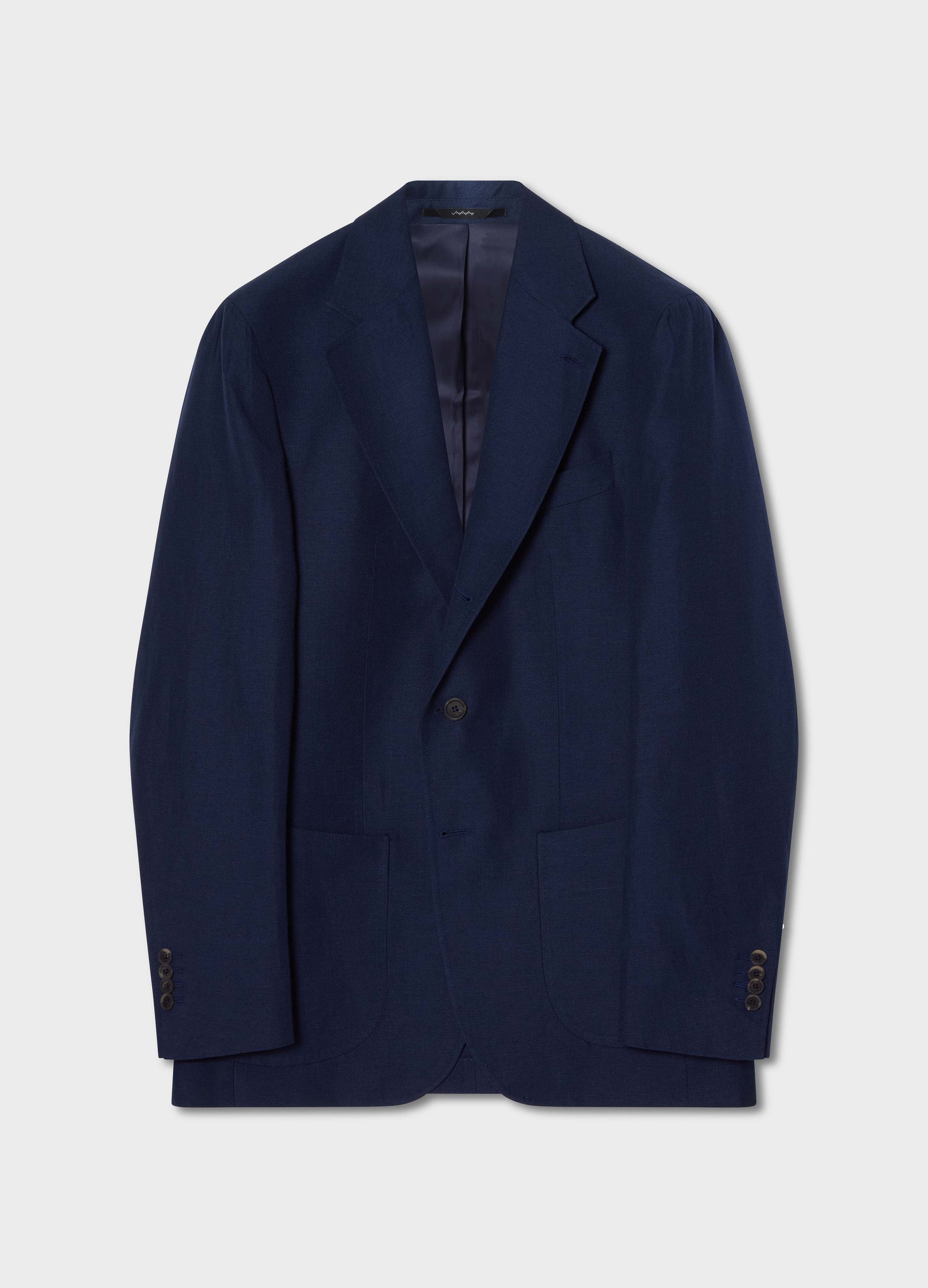 Don Sport Wool/Linen Suit Jacket - Navy | Berg & Berg