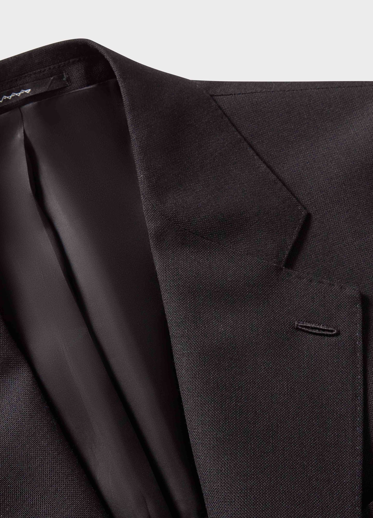 Don High Twist Suit Jacket - Black | Berg & Berg