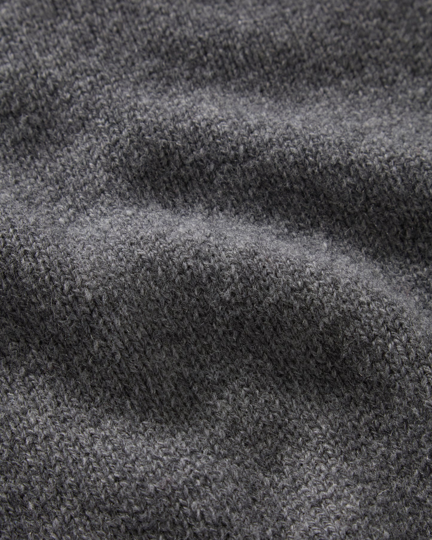 Bernhard Roll Neck Sweater - Mid Grey Melange | Berg & Berg