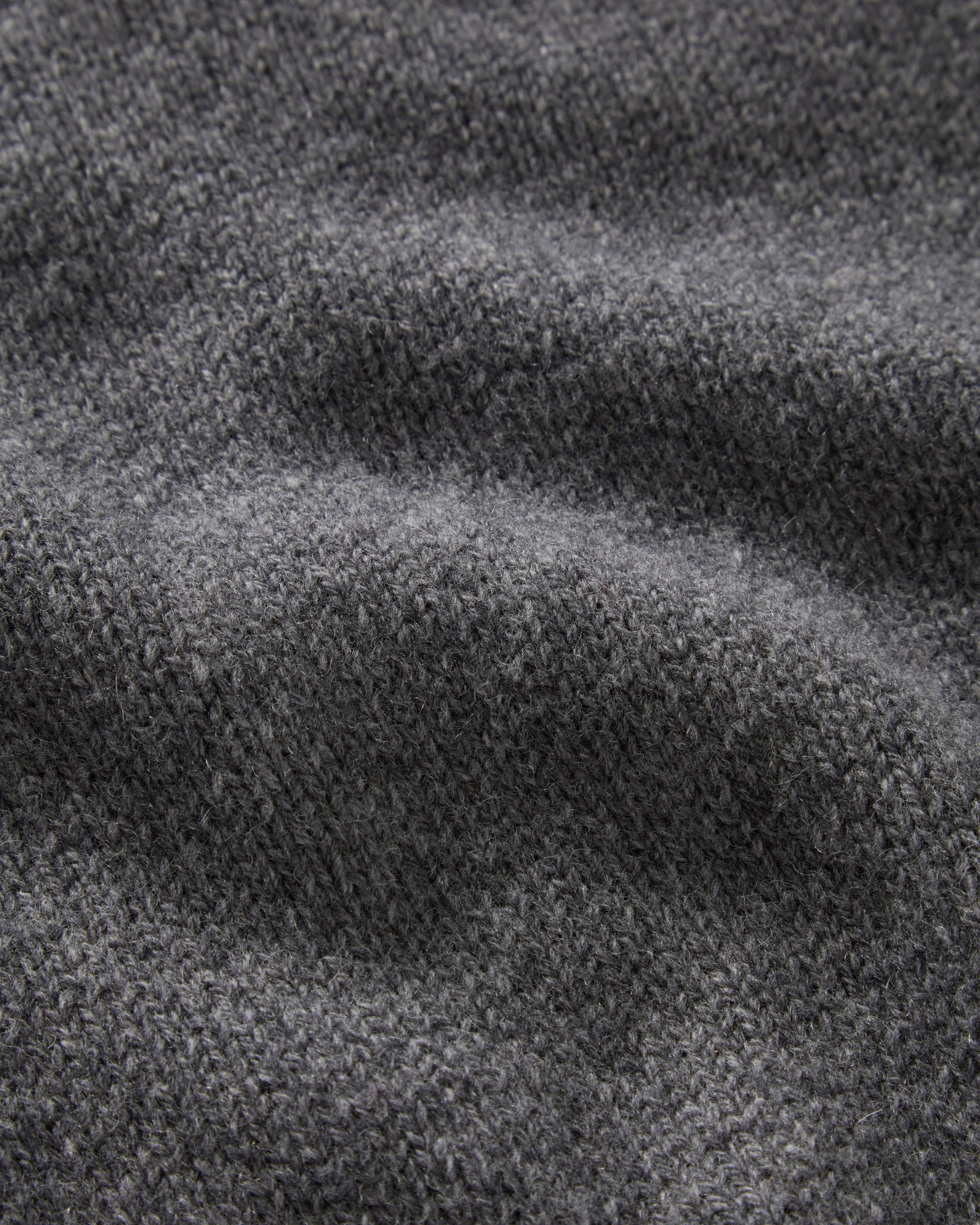 Bernhard Roll Neck Sweater - Mid Grey Melange | Berg & Berg