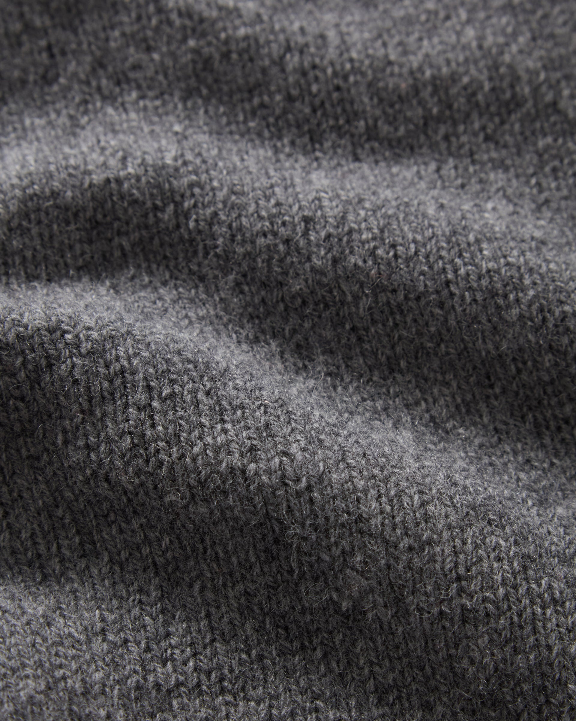 Benny Wool/Cashmere Polo - Mid Grey Melange bergbergstore