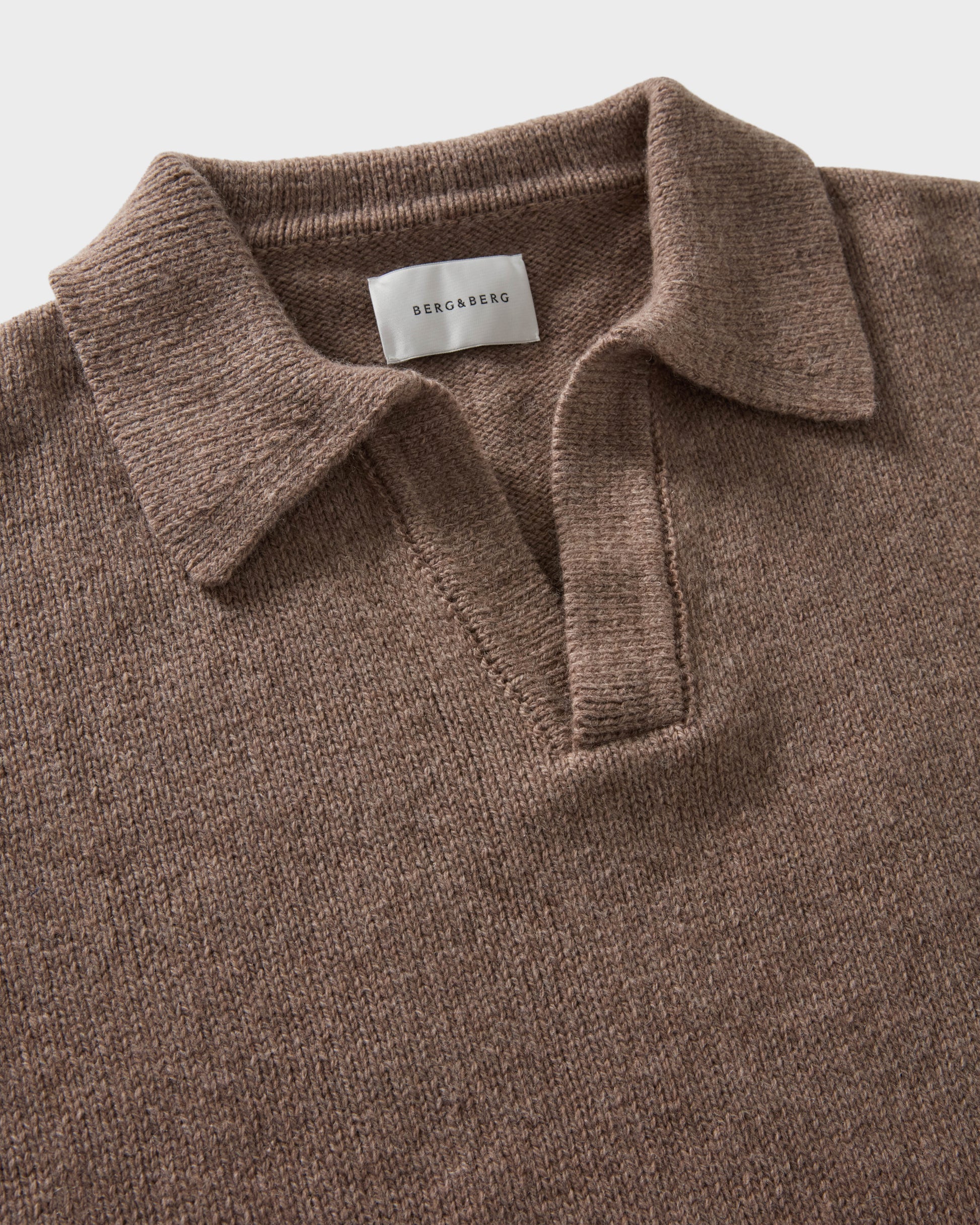 Benny Wool/Cashmere Polo - Hazel bergbergstore