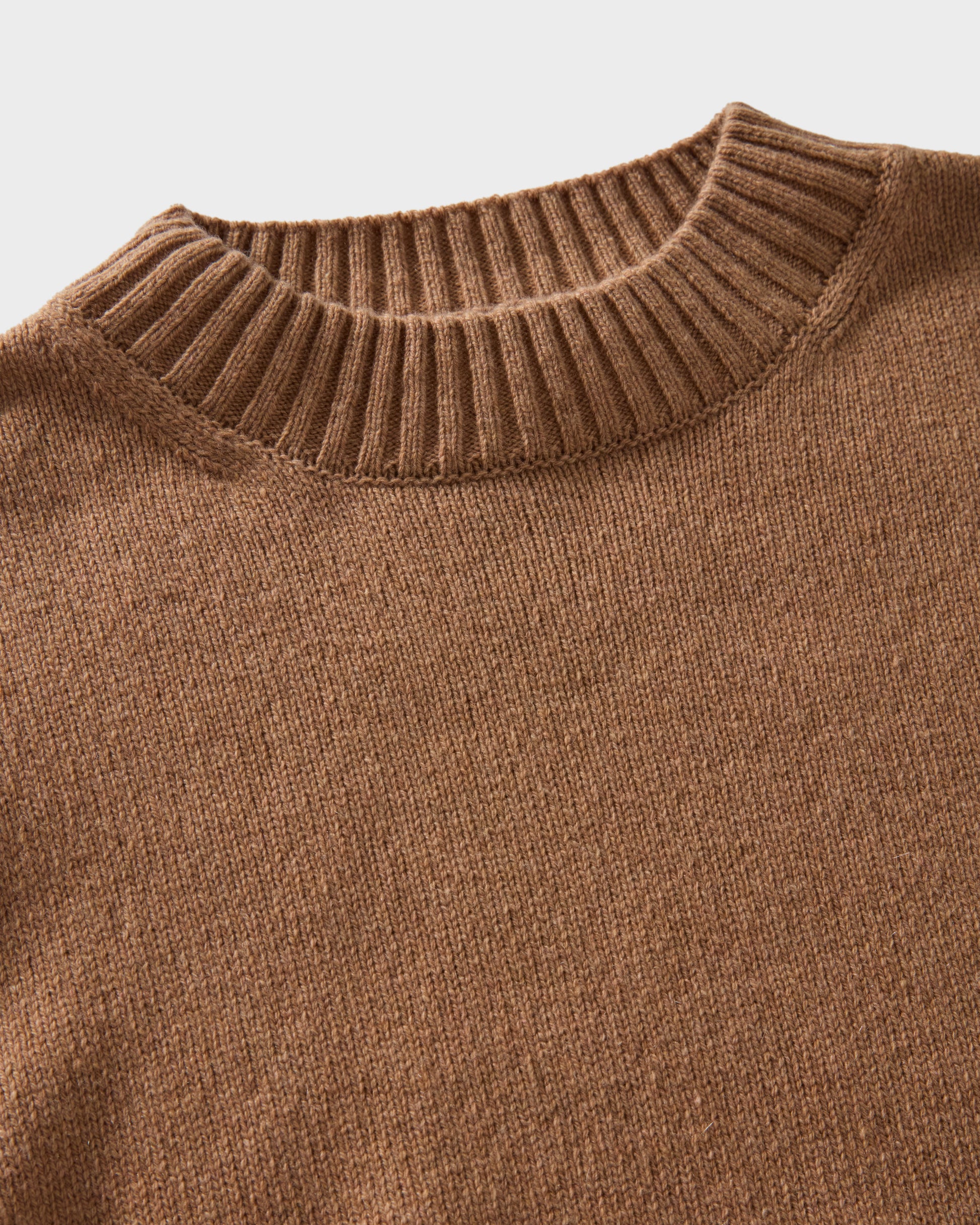 Ben Cashmere Sweater - Camel | Berg & Berg
