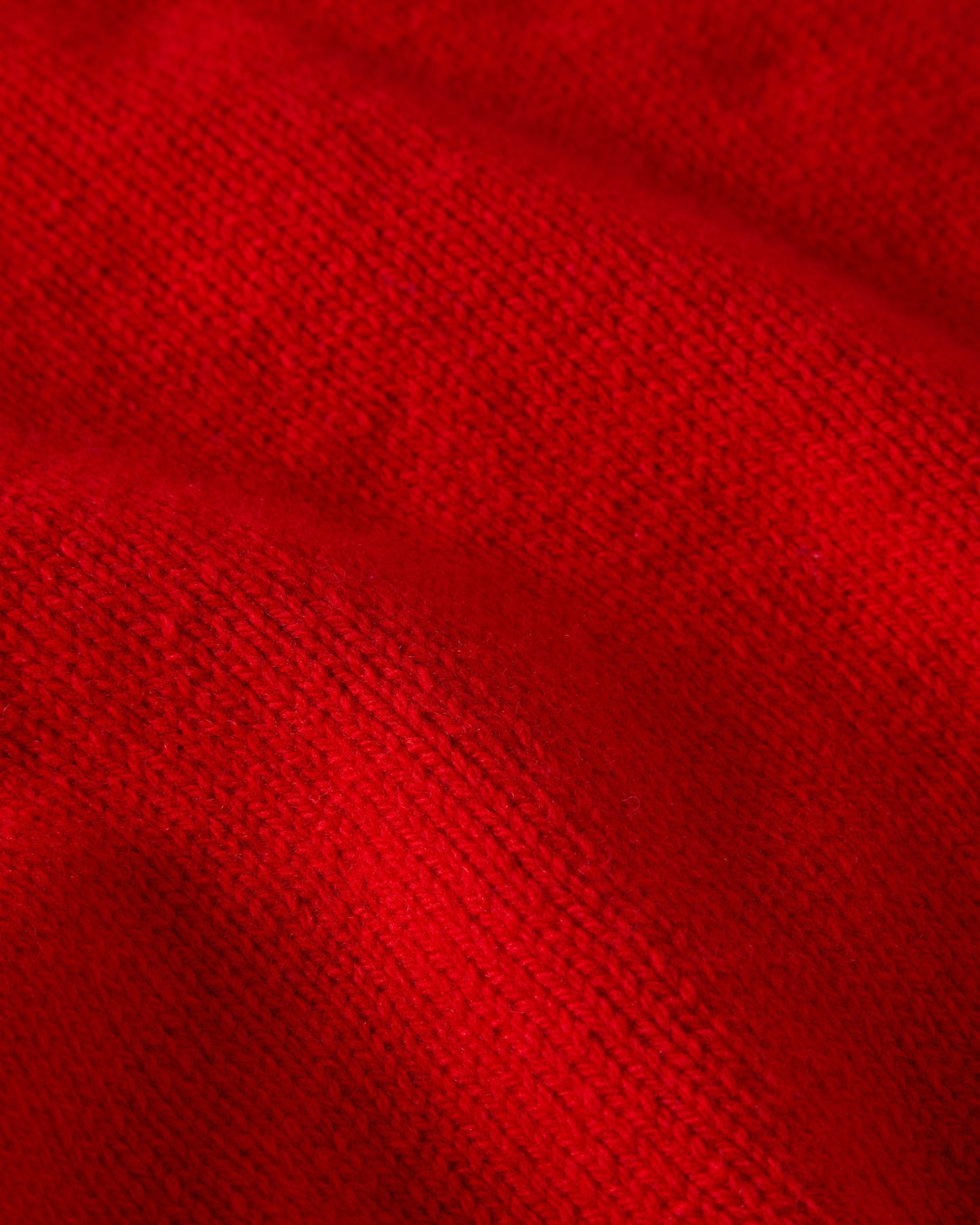 Benny Wool/Cashmere Polo - Barn Red | Berg & Berg