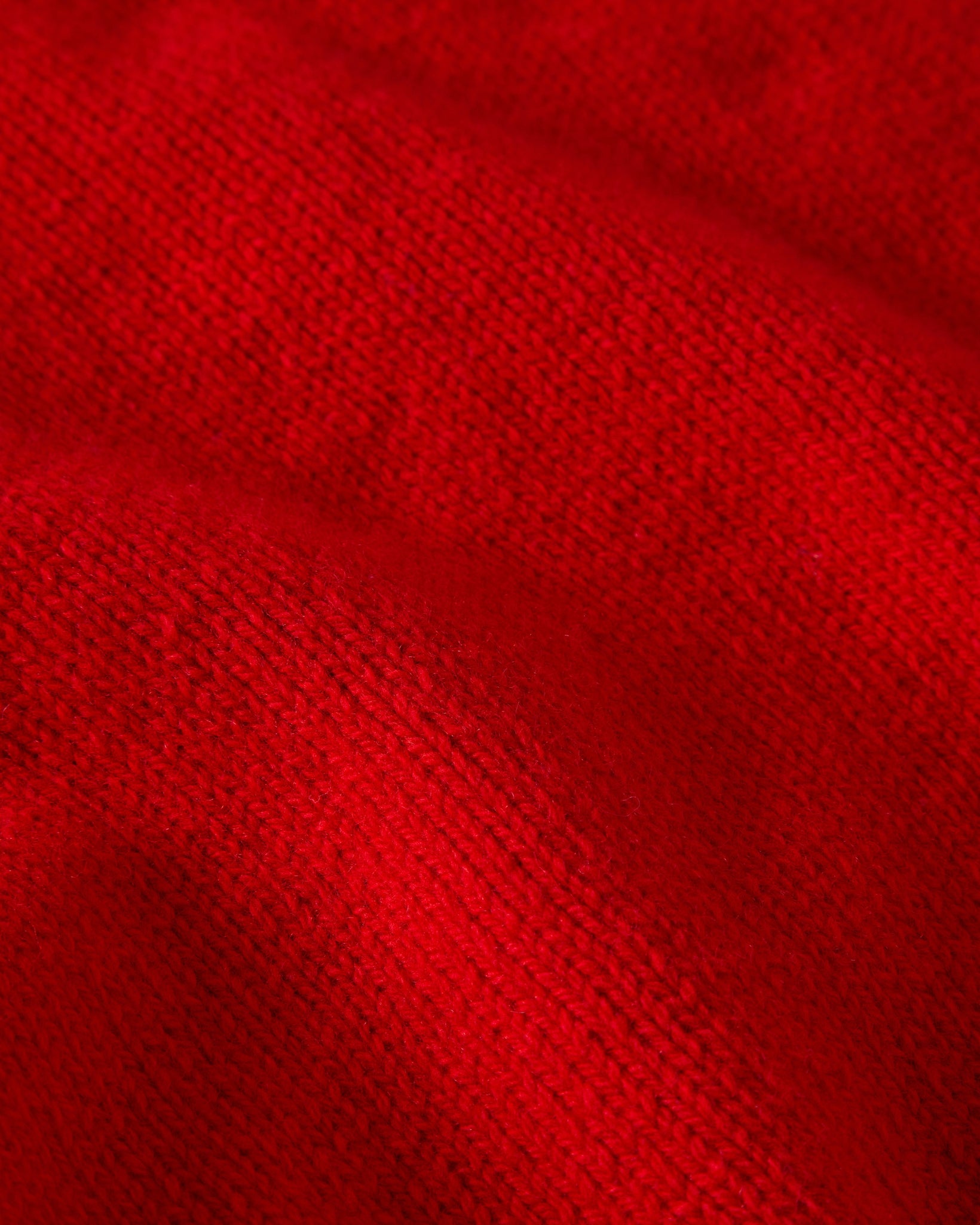 Benny Wool/Cashmere Polo - Barn Red | Berg & Berg