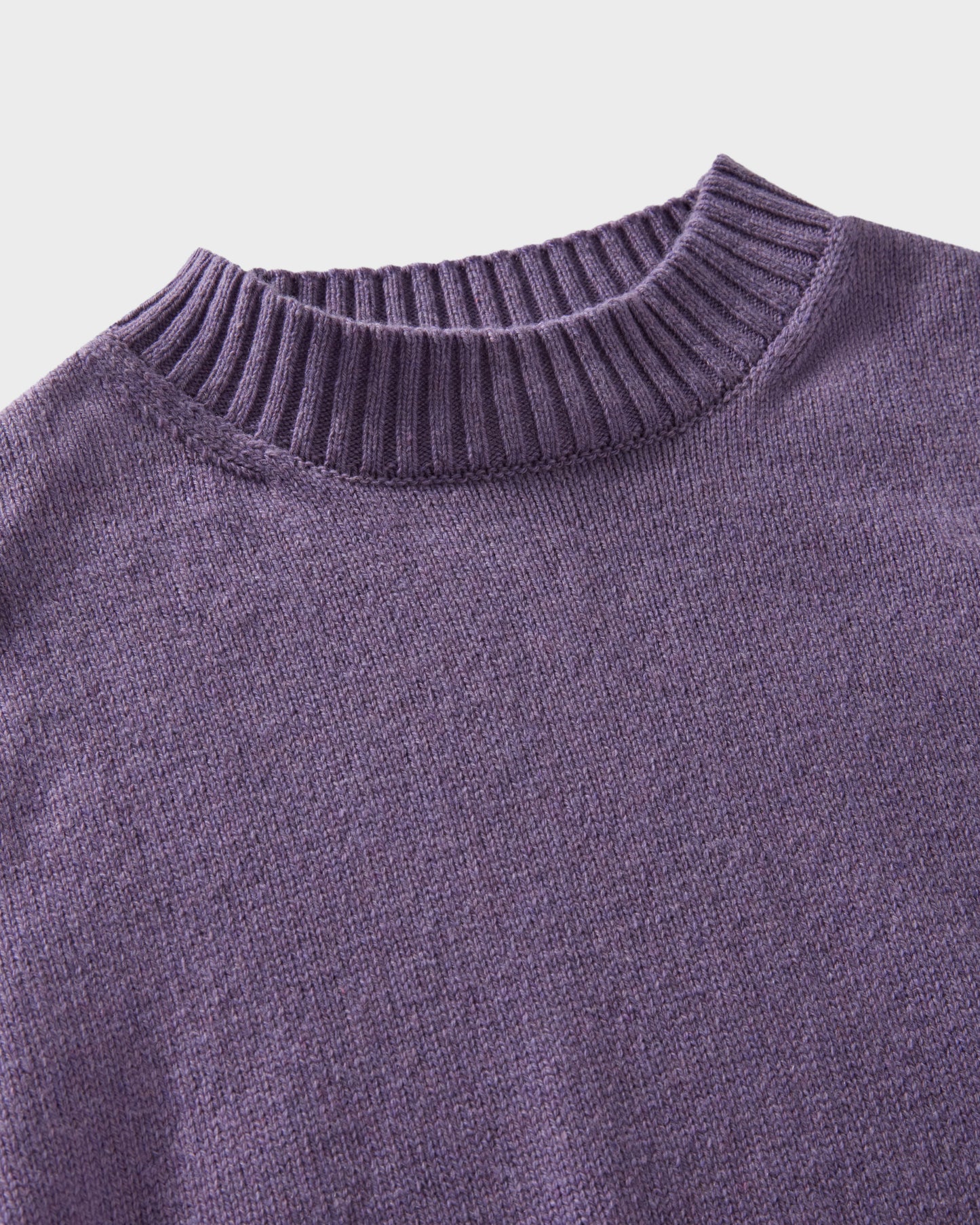 Ben Cashmere Sweater - Pale Violet | Berg & Berg