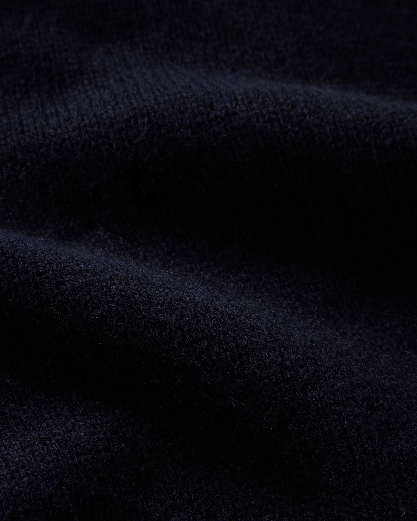 Bernhard Roll Neck Sweater - Navy | Berg & Berg