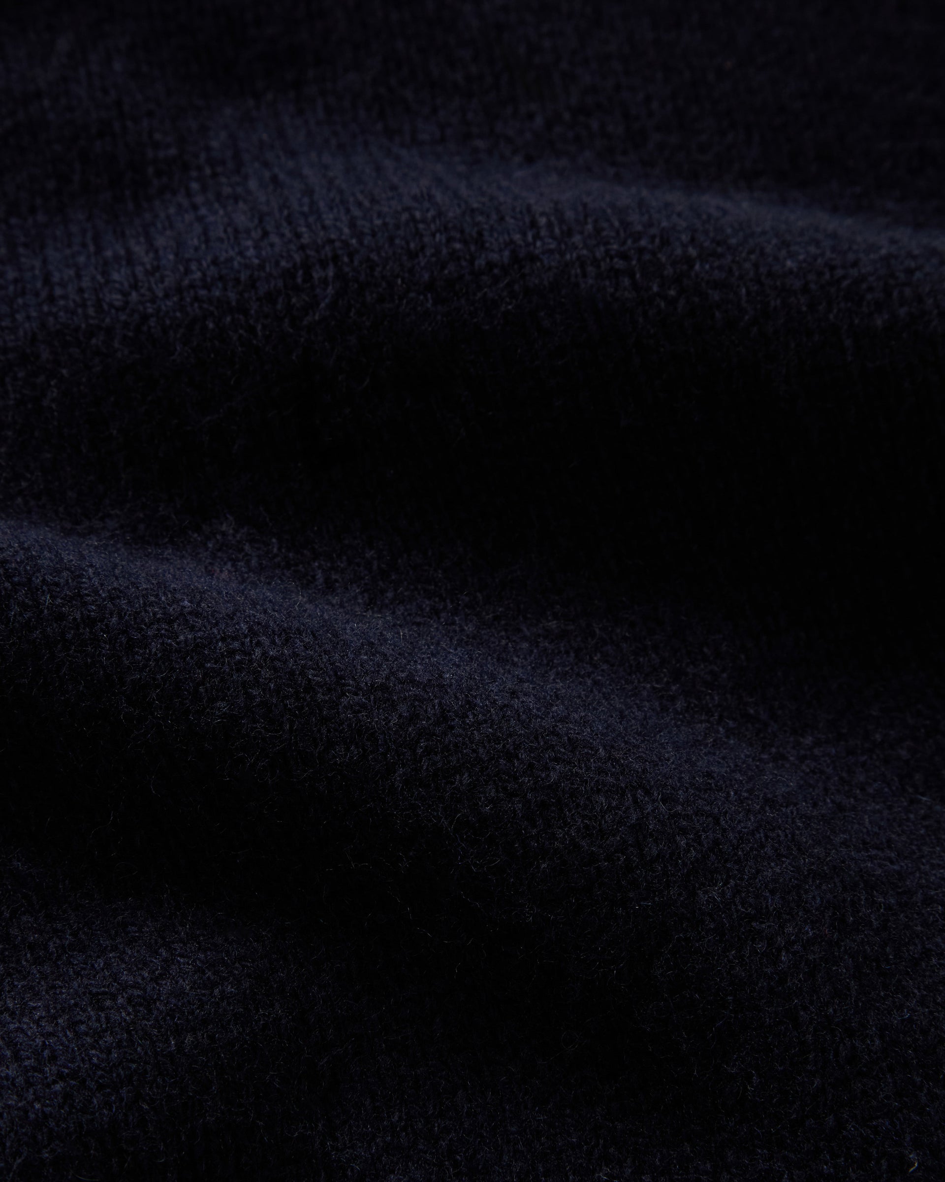 Bernhard Roll Neck Sweater - Navy | Berg & Berg