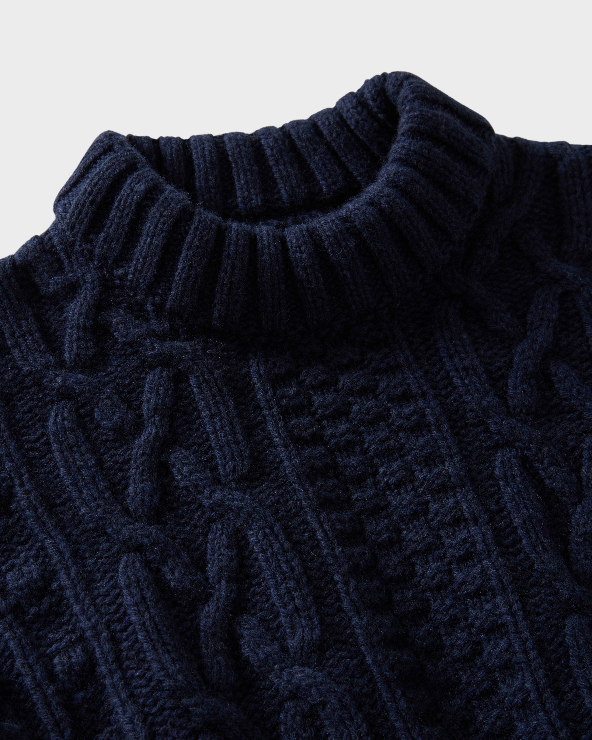 Brian Aran Sweater - Dark Blue | Berg & Berg