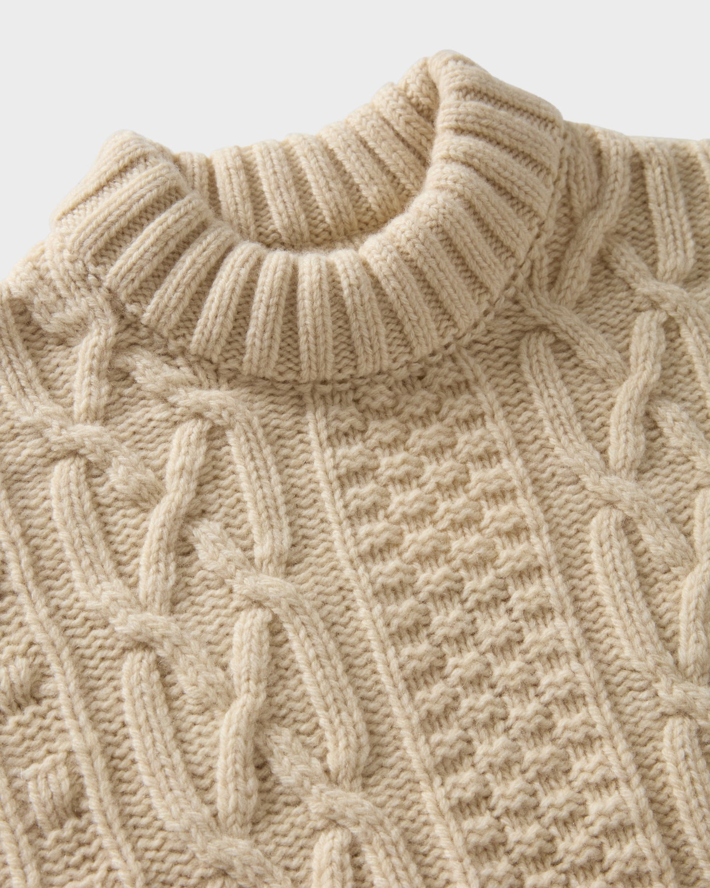 Brian Aran Sweater - Cream | Berg & Berg