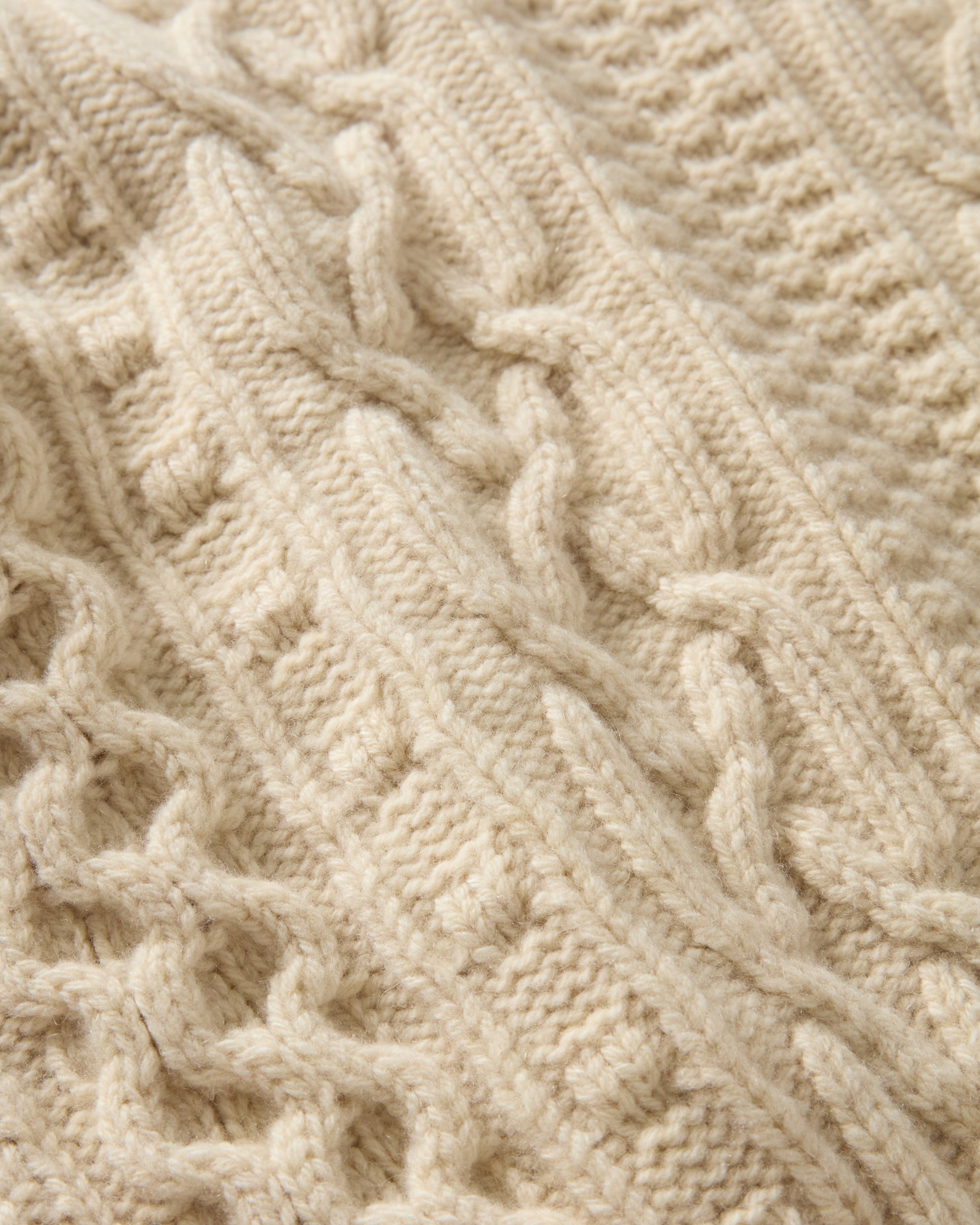 Brian Aran Sweater - Cream | Berg & Berg