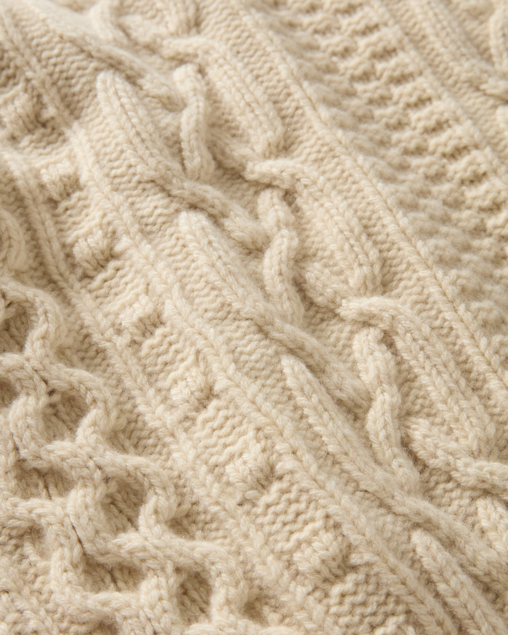 Brian Aran Sweater - Cream | Berg & Berg