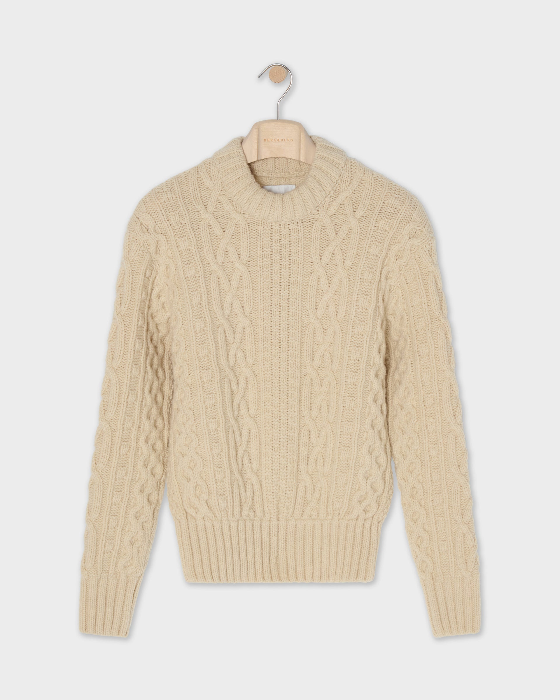 Brian Aran Sweater - Cream | Berg & Berg