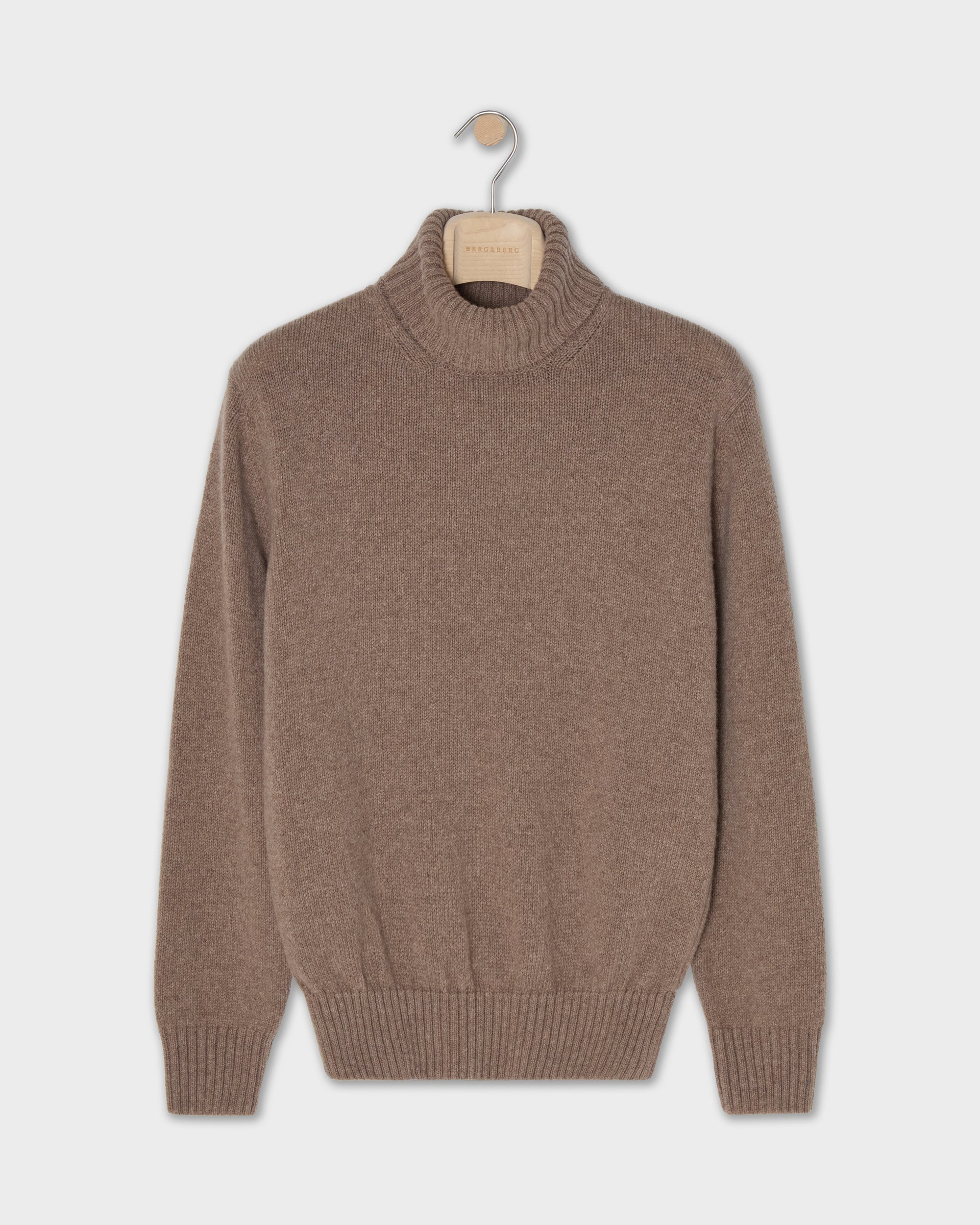 Bernhard Roll Neck Sweater - Hazel | Berg & Berg