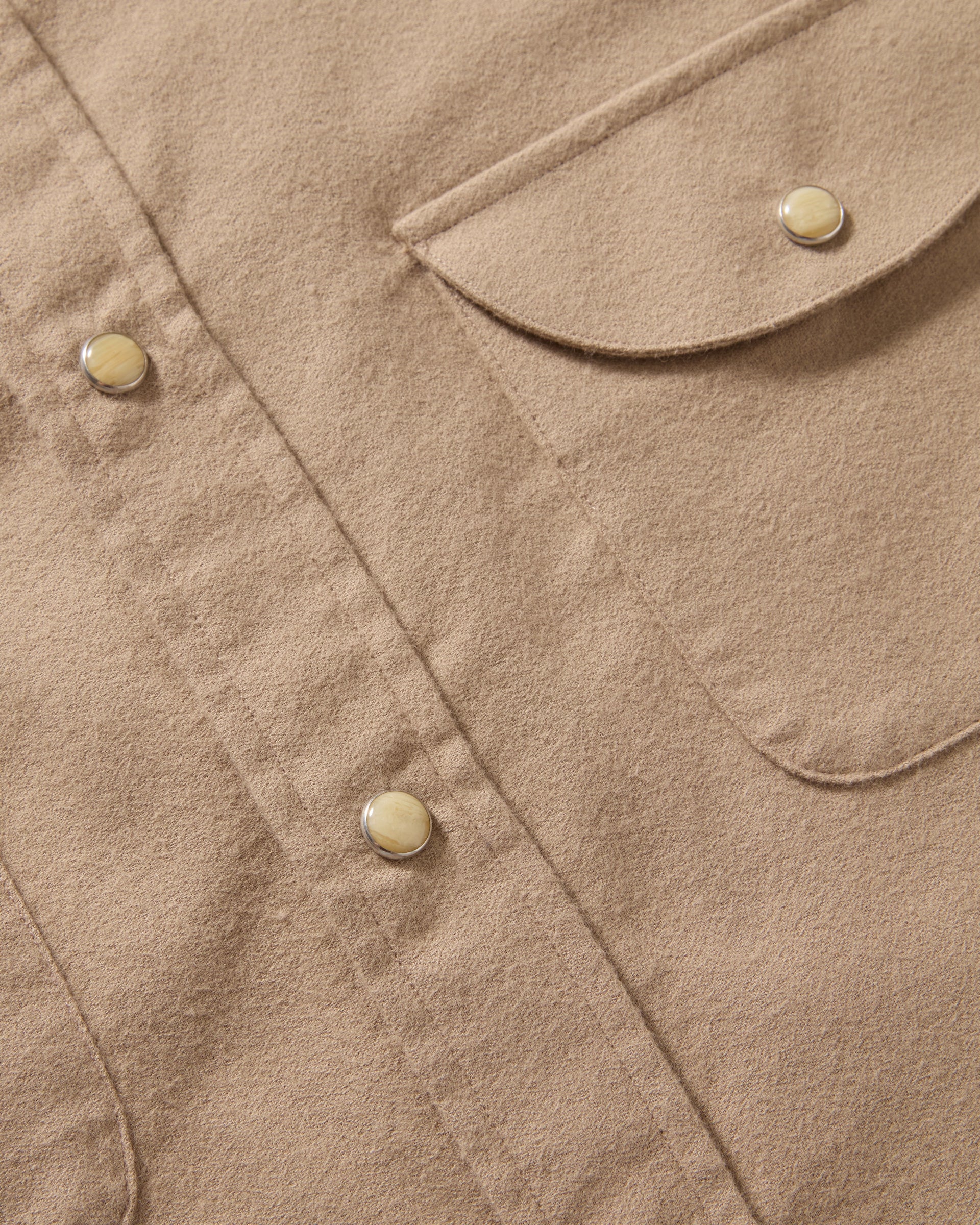 Fernando Western Shirt - Camel Berg & Berg