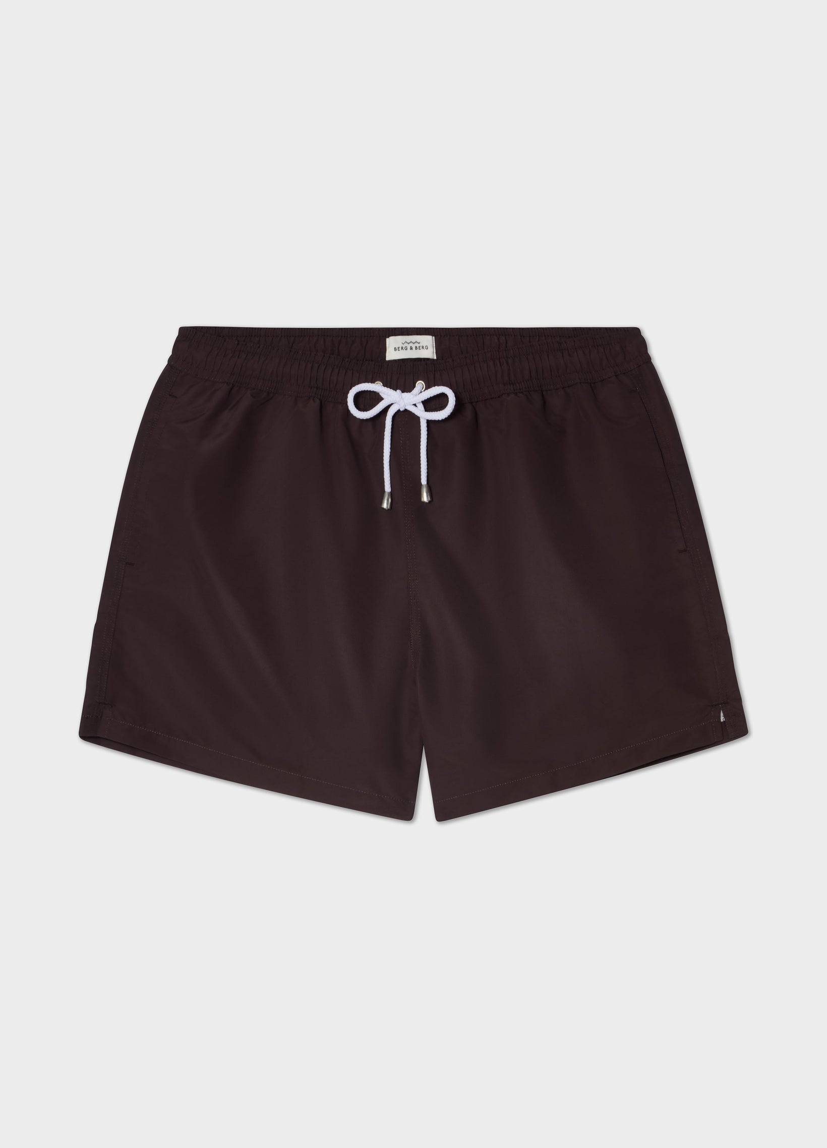 Alberto Swim Shorts - Brown | Berg & Berg