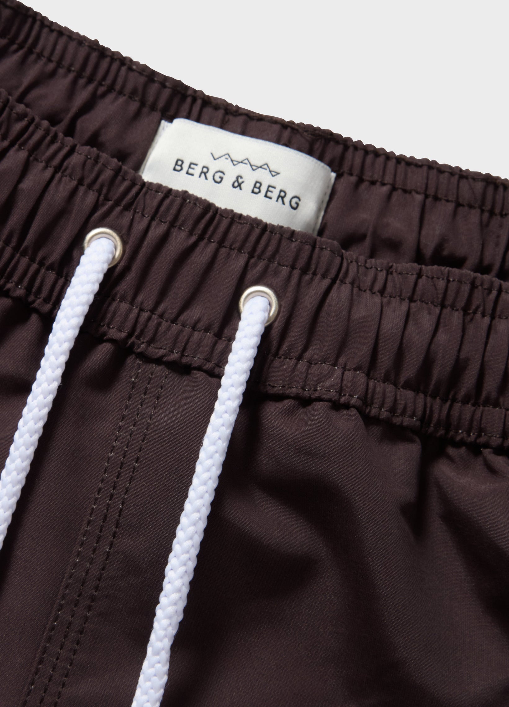 Alberto Swim Shorts - Brown | Berg & Berg