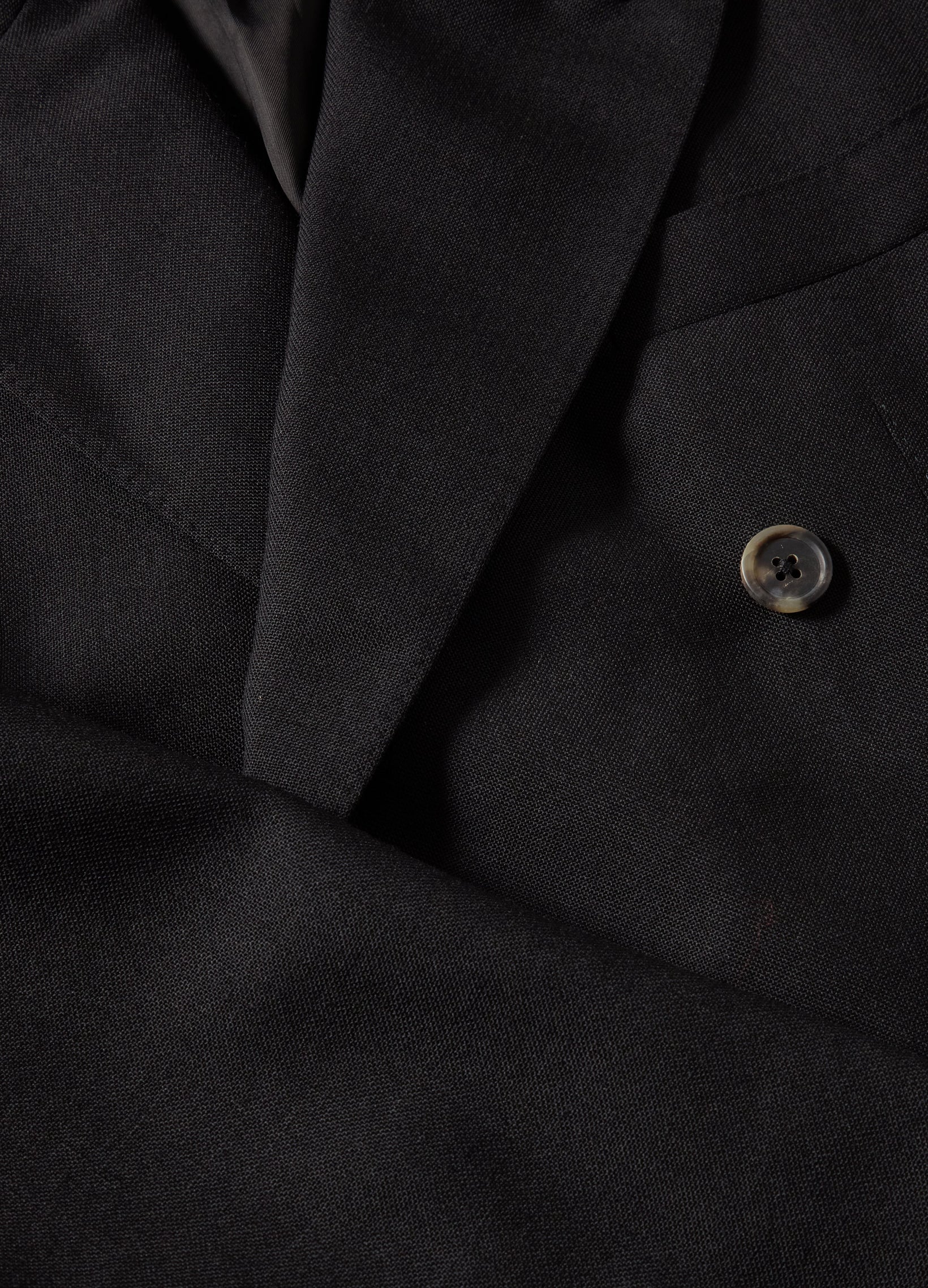 Daniel High Twist DB Suit Jacket - Black Berg & Berg