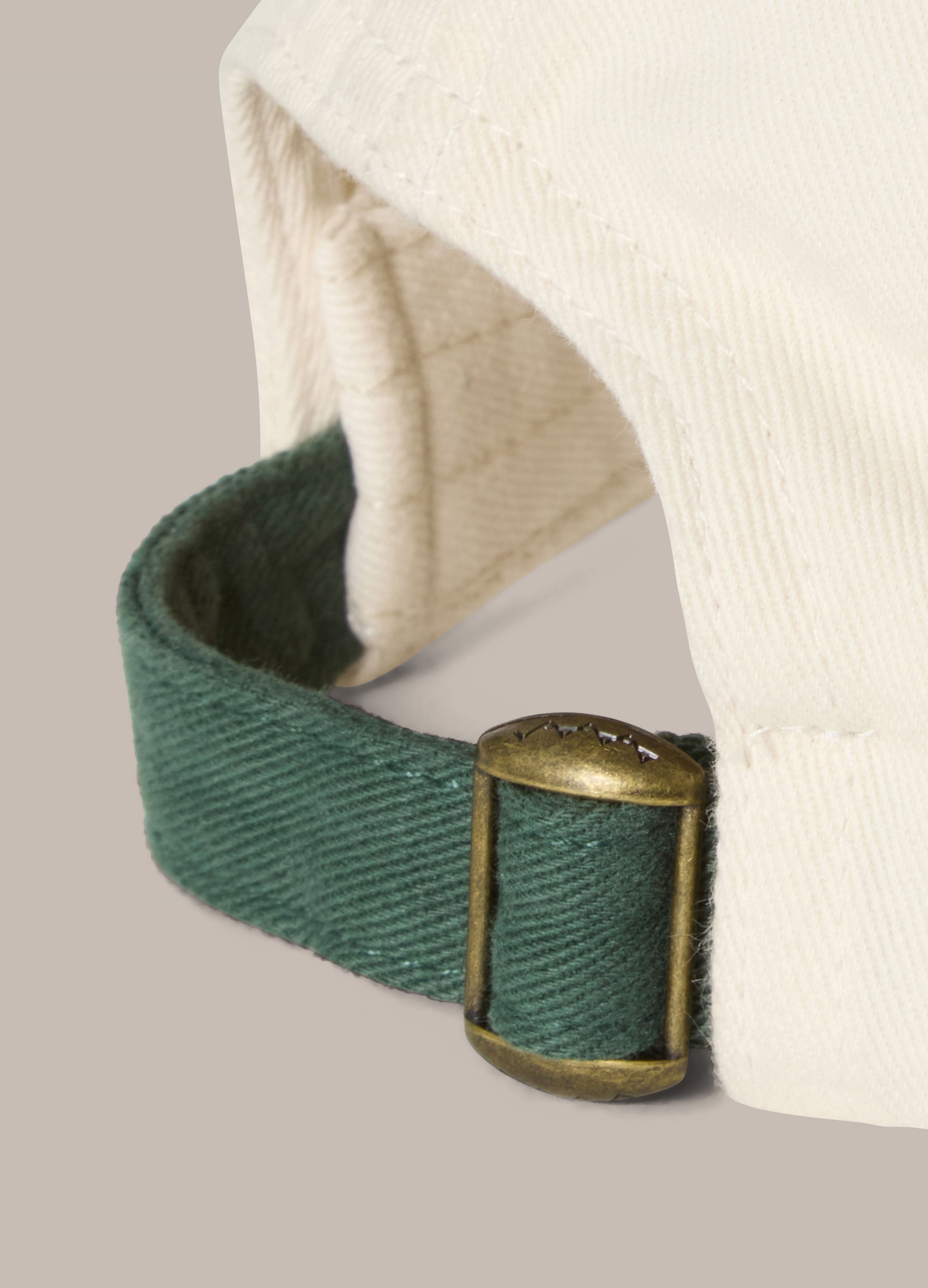 Chain Stitch Dad Cap - Green/White Berg & Berg