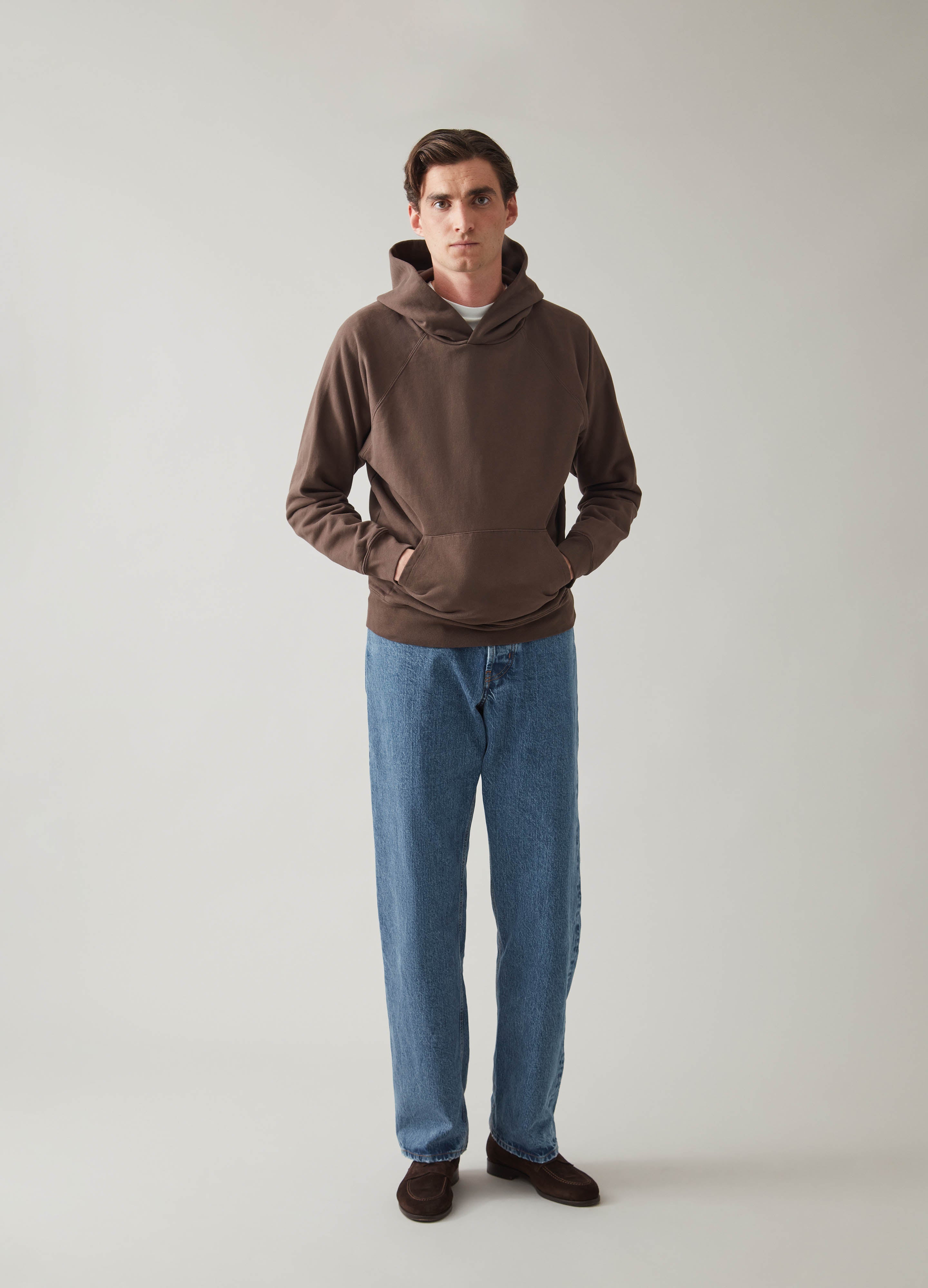 Torbjörn Raglan Hoodie - Chocolate Berg & Berg