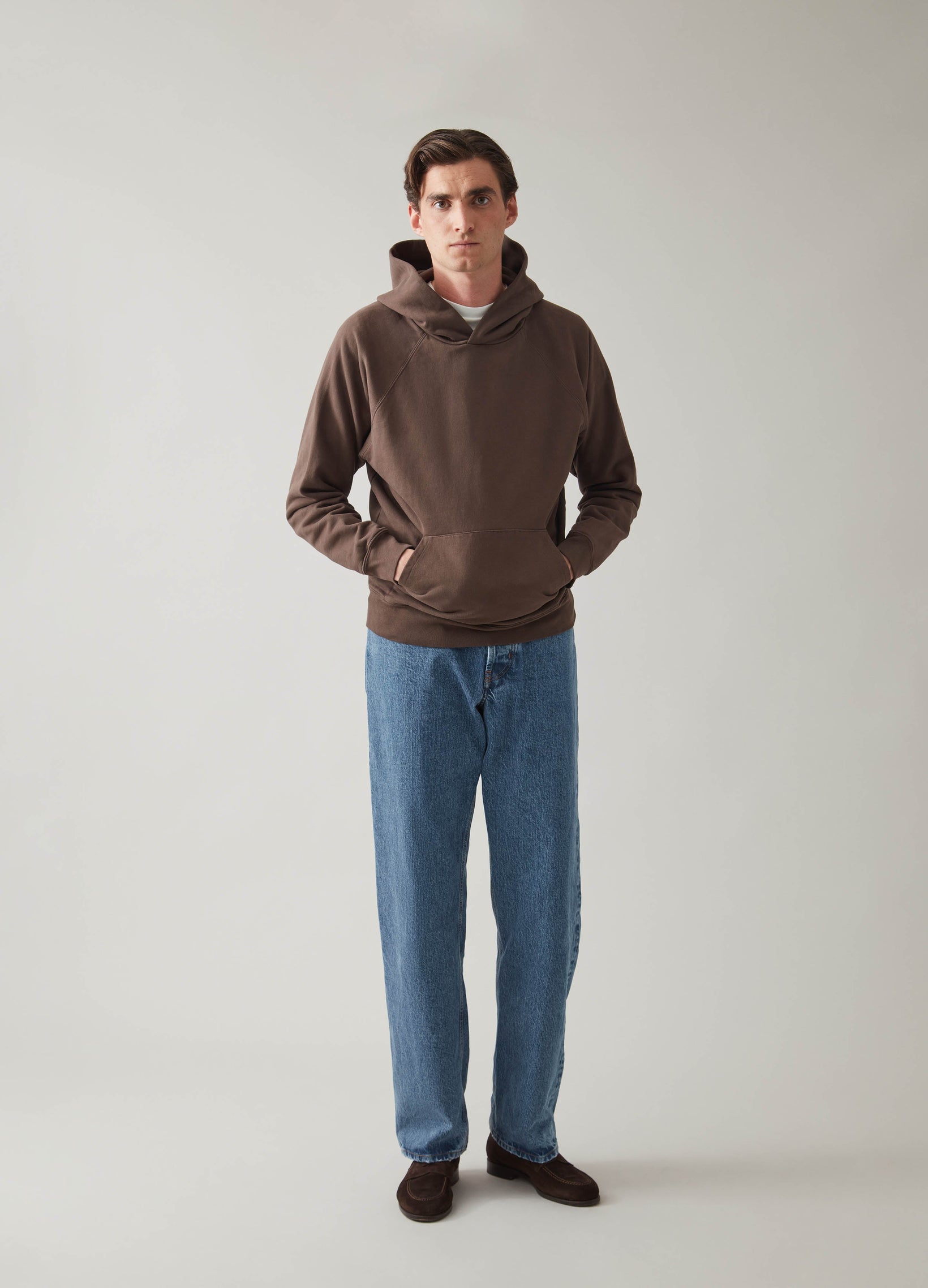 Torbjörn Raglan Hoodie - Chocolate Berg & Berg