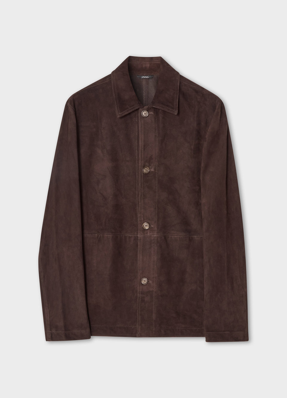 Noel Suede Jacket - Dark Brown | Berg & Berg
