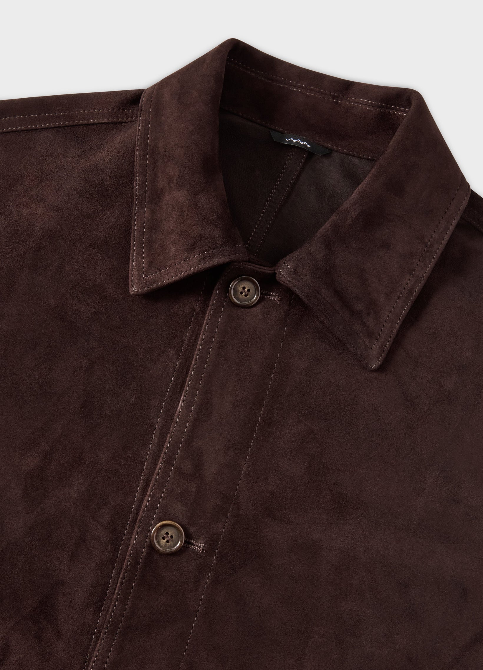 Noel Suede Jacket - Dark Brown | Berg & Berg