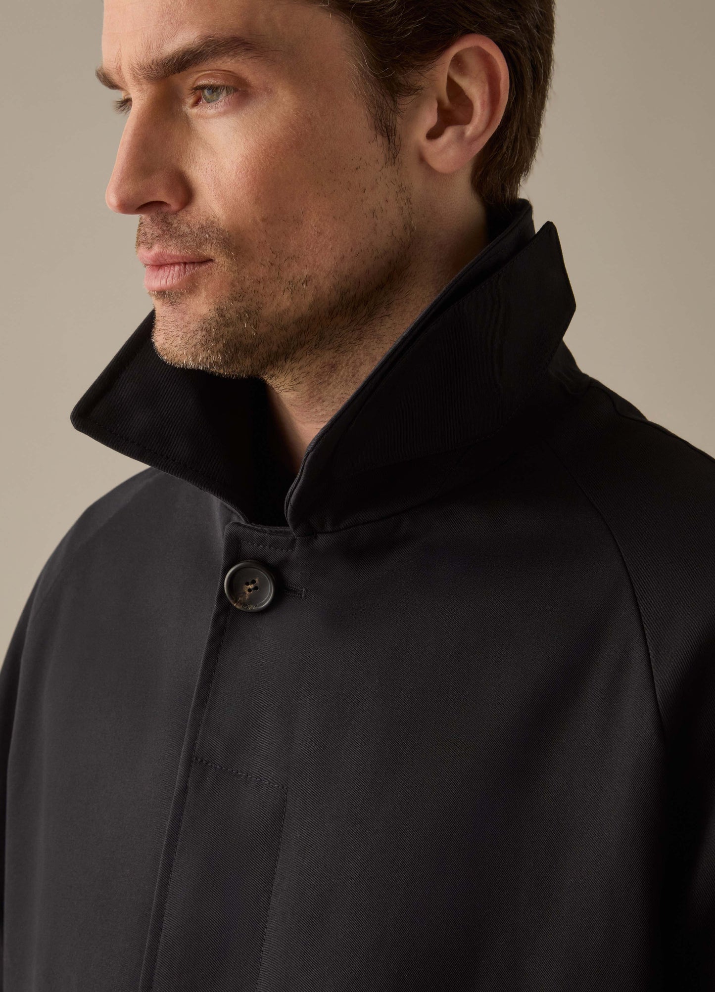 Nelson Raglan Coat - Navy Berg & Berg