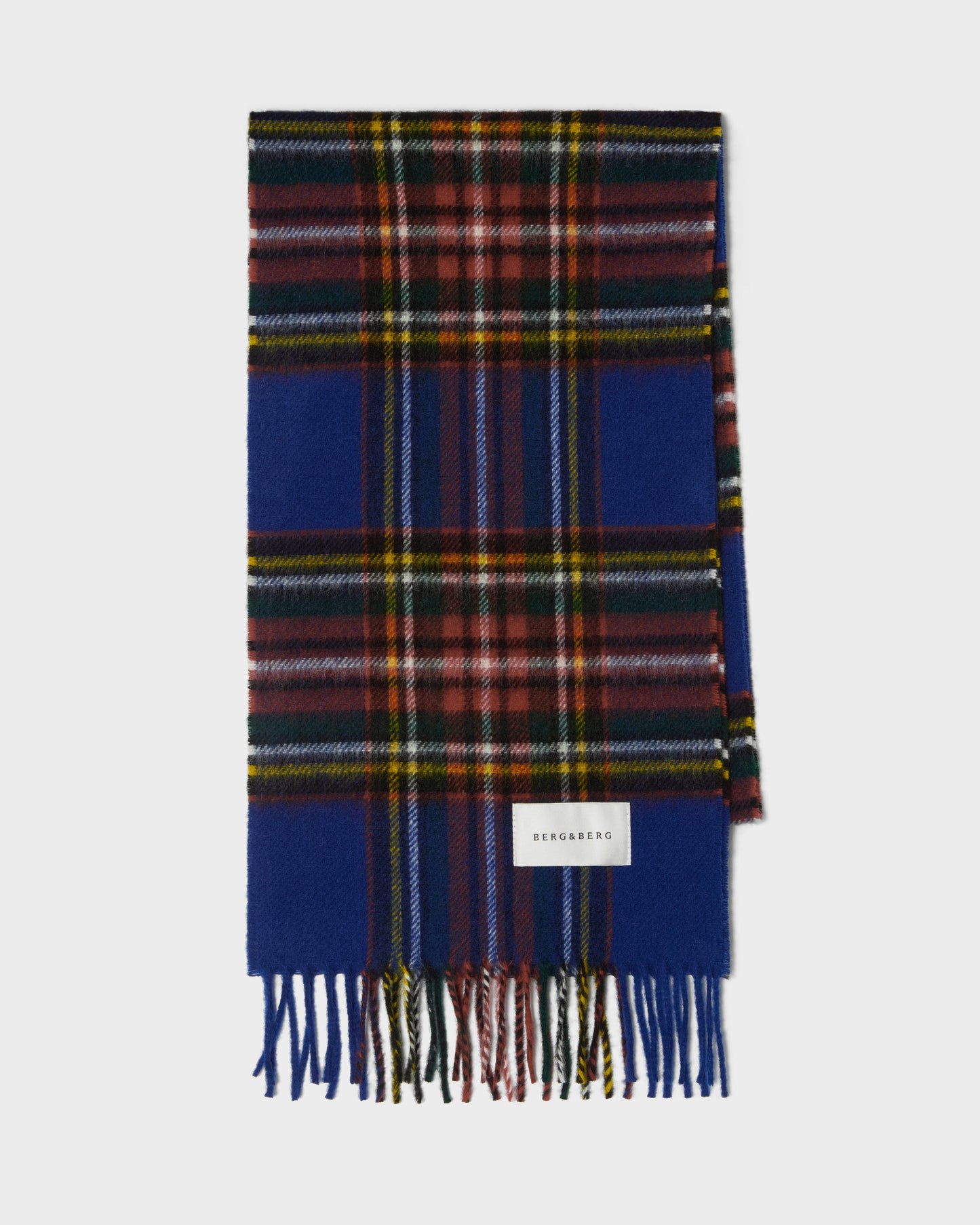Wool Scarf - Blue Stewart Berg & Berg