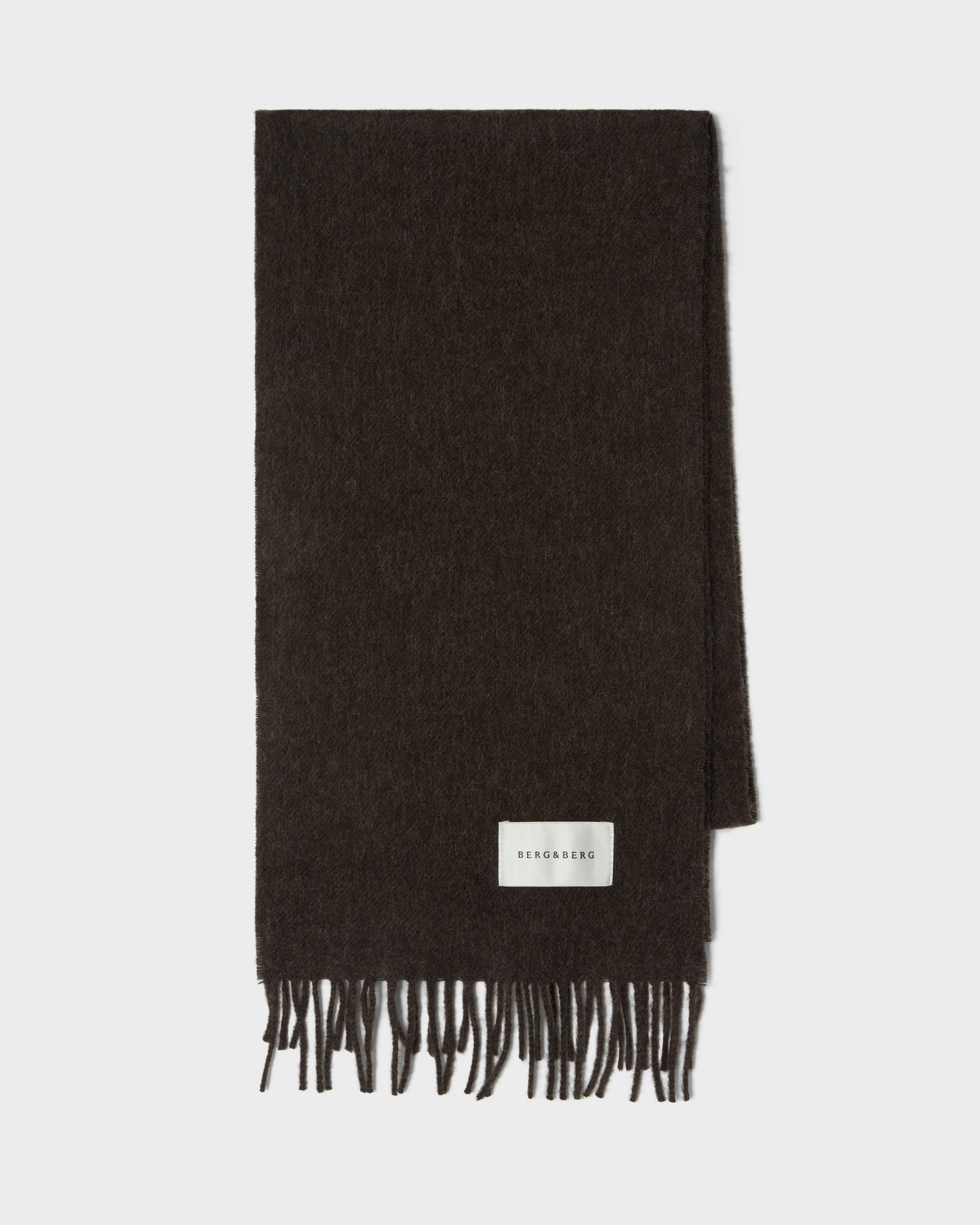 Wool Scarf - Mocha Berg & Berg