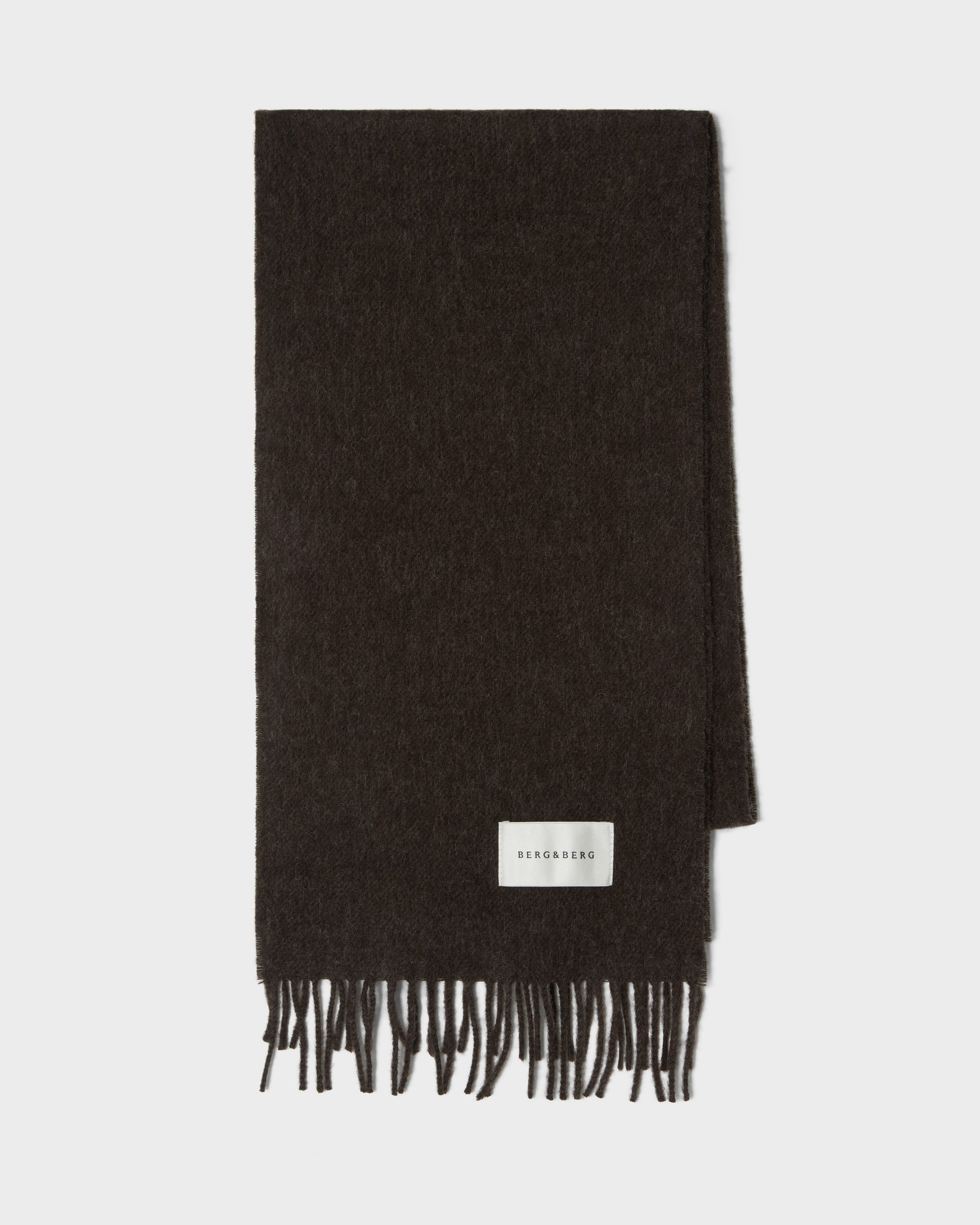 Wool Scarf - Mocha Berg & Berg