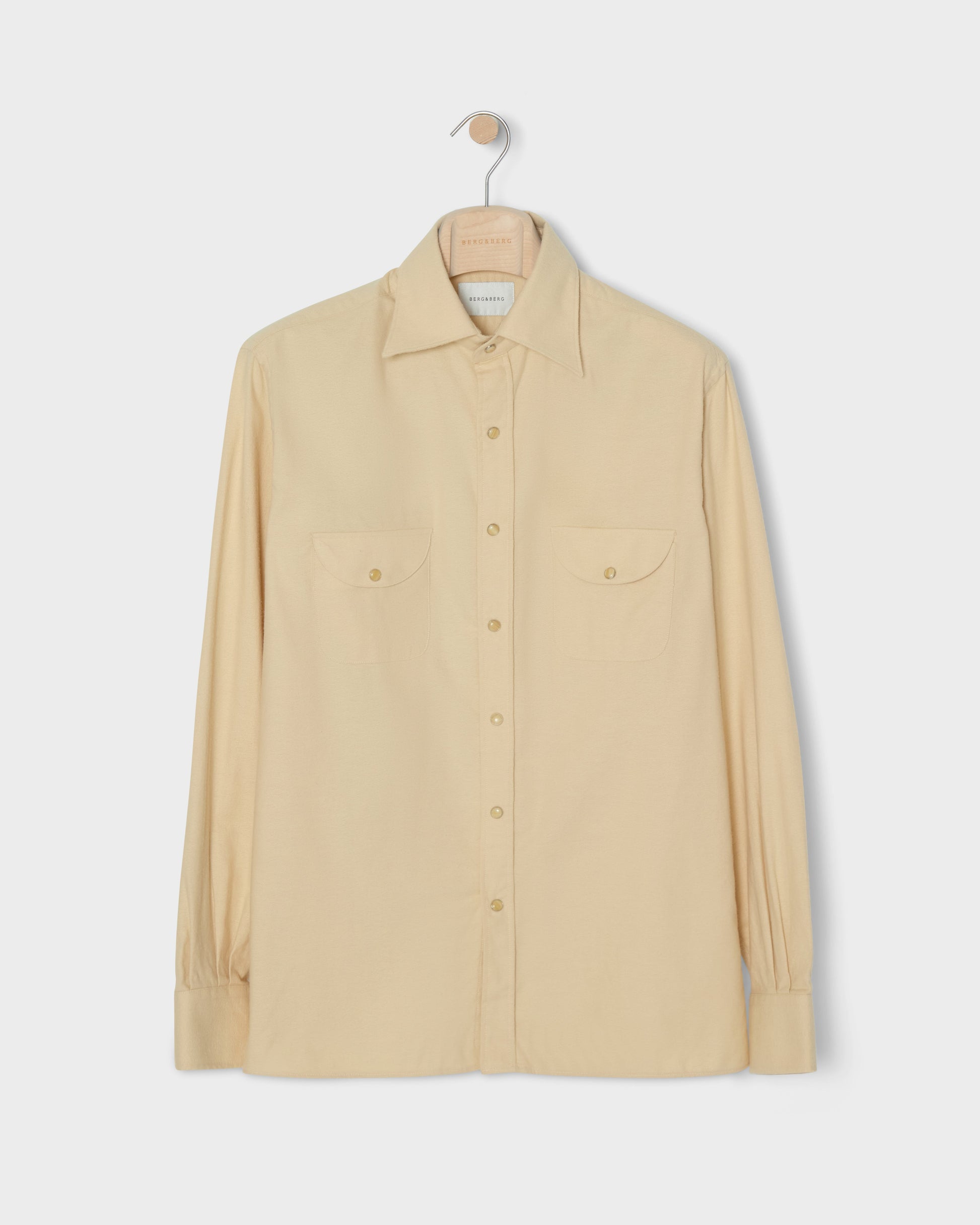 Fernando Western Shirt - Light Beige Berg & Berg