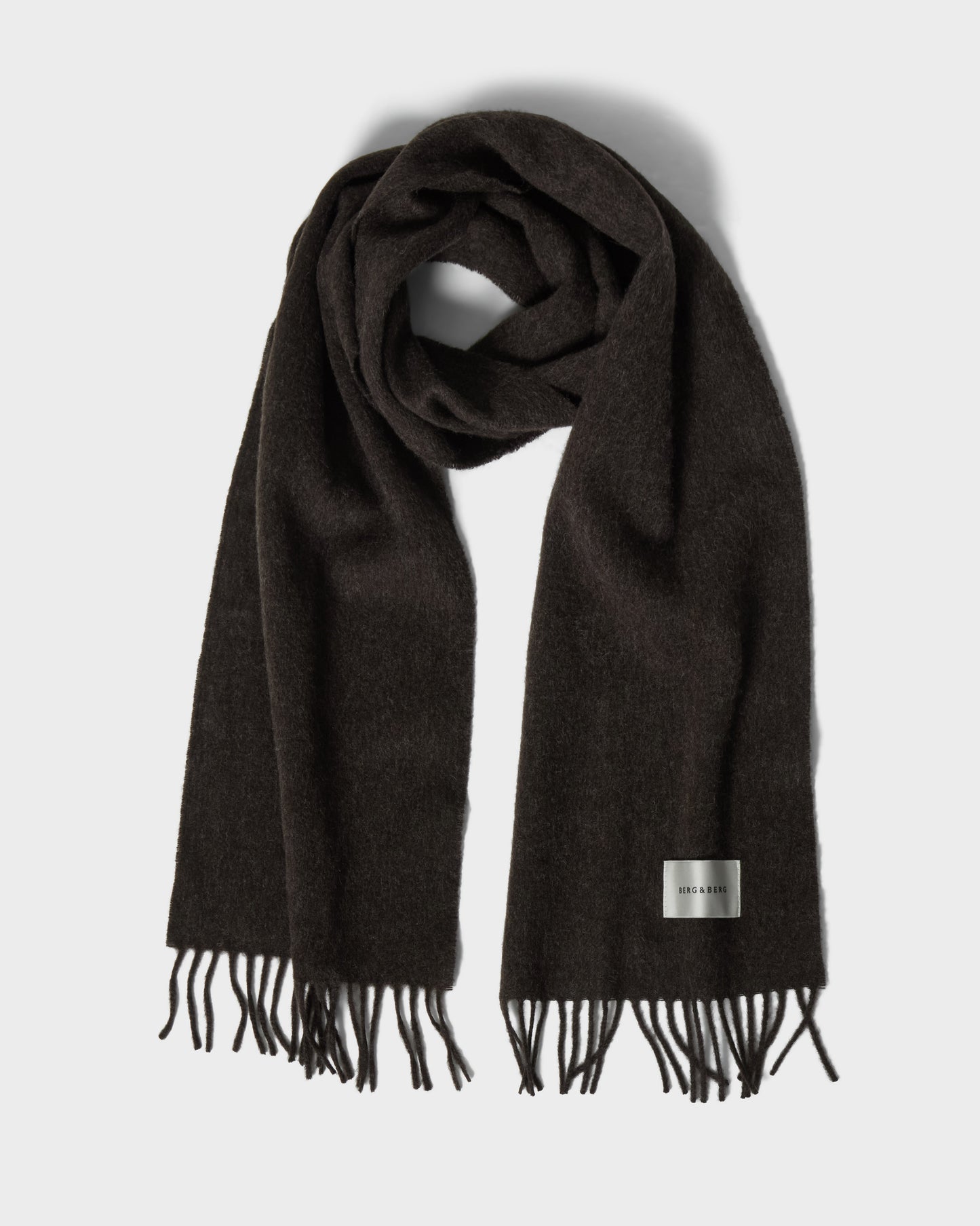 Wool Scarf - Mocha Berg & Berg