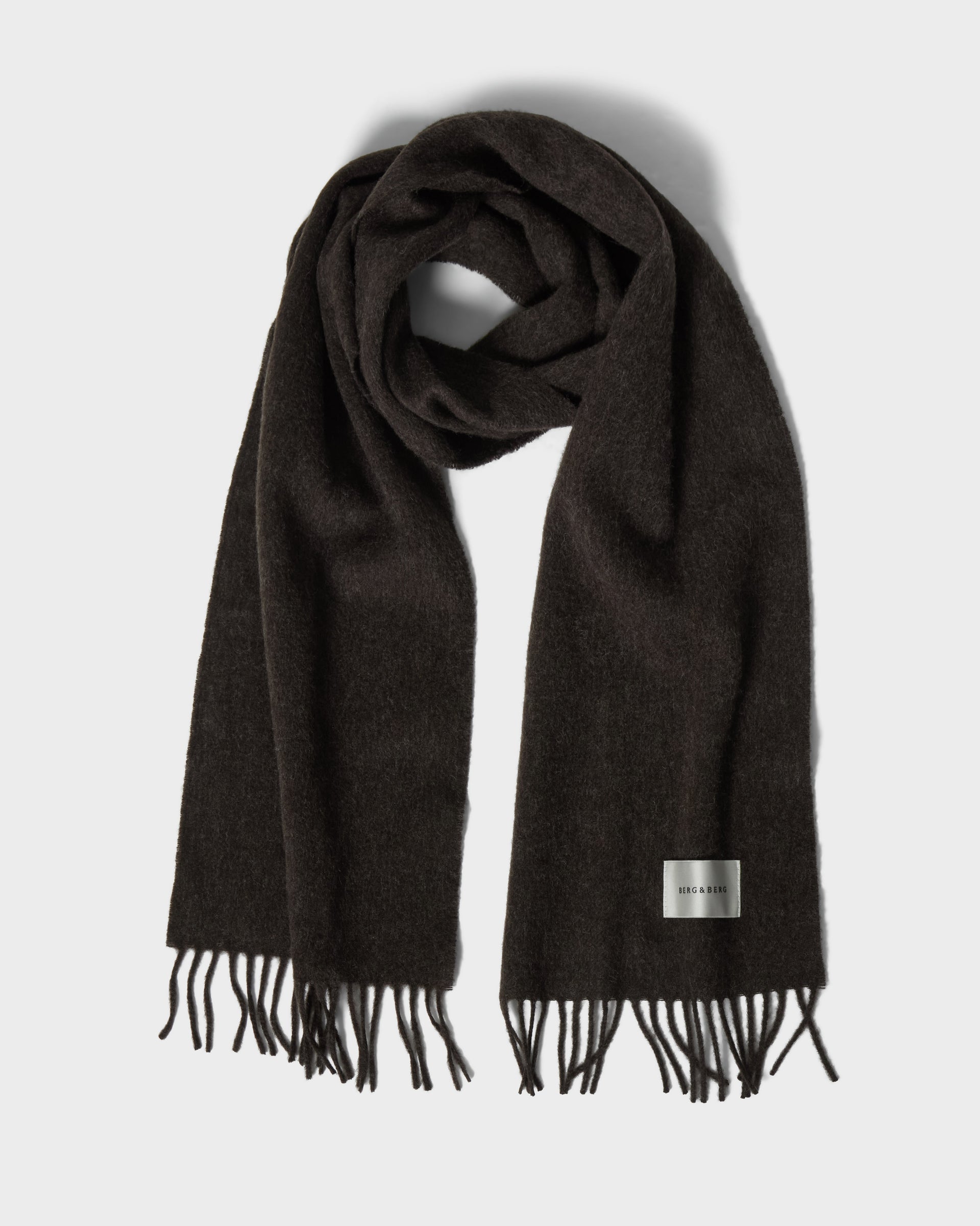 Wool Scarf - Mocha Berg & Berg