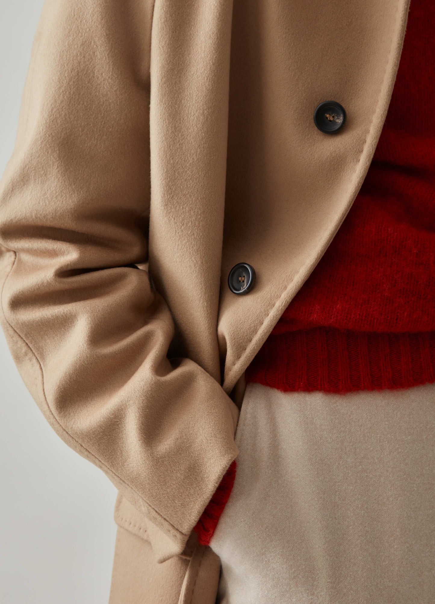 Nelson Raglan Coat - Camel | Berg & Berg