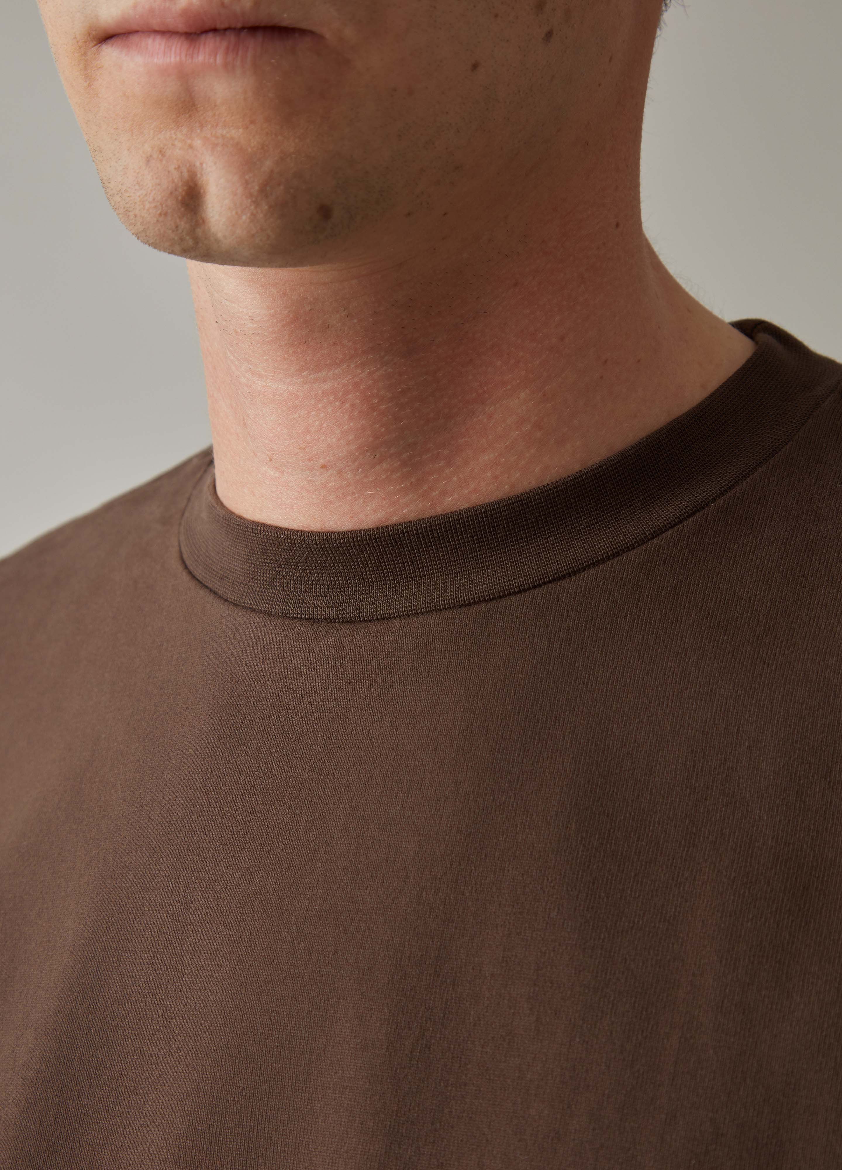 Tony Long Sleeve T-Shirt - Chocolate Berg & Berg