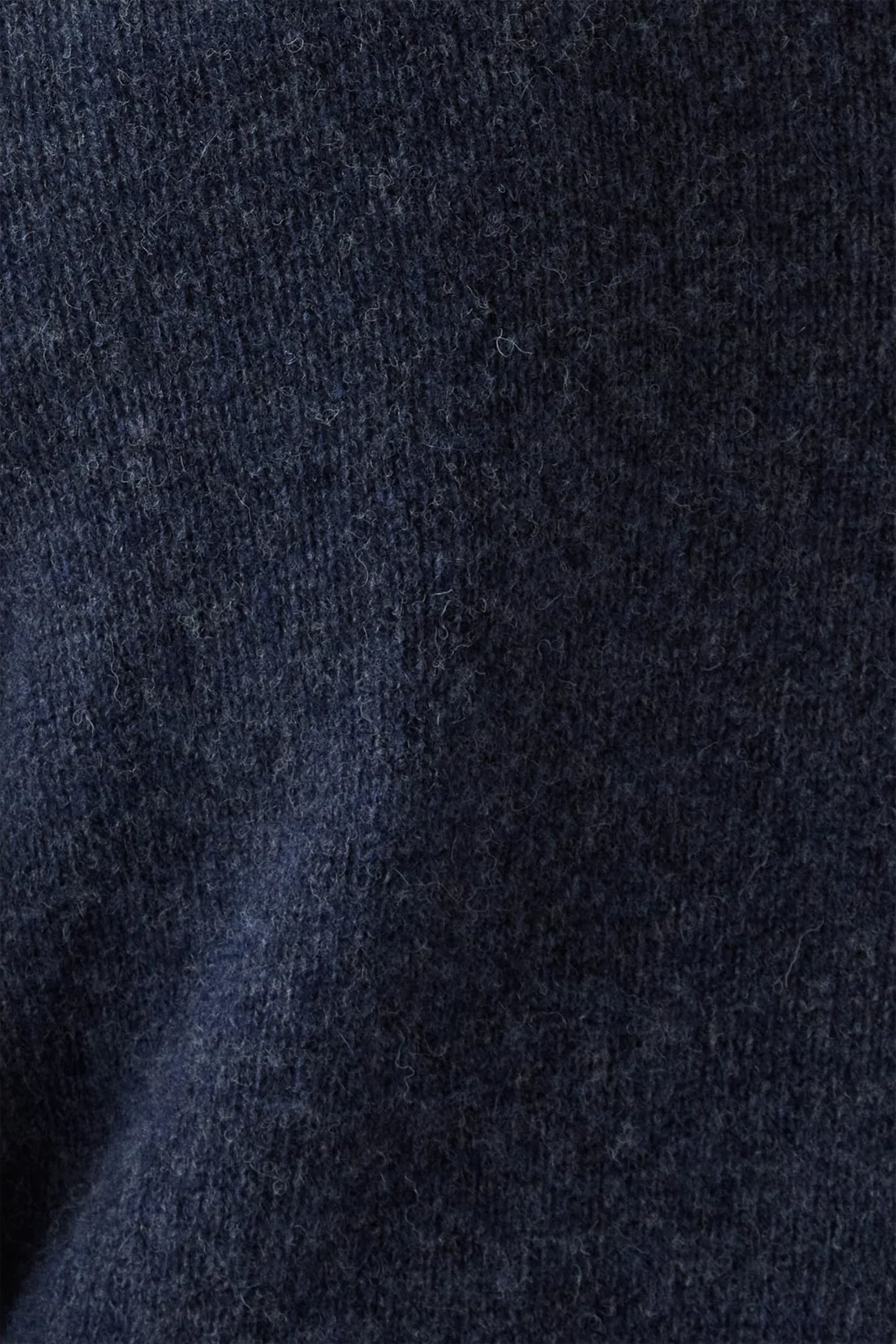 Bosse Shaggy Cardigan - Navy bergbergstore